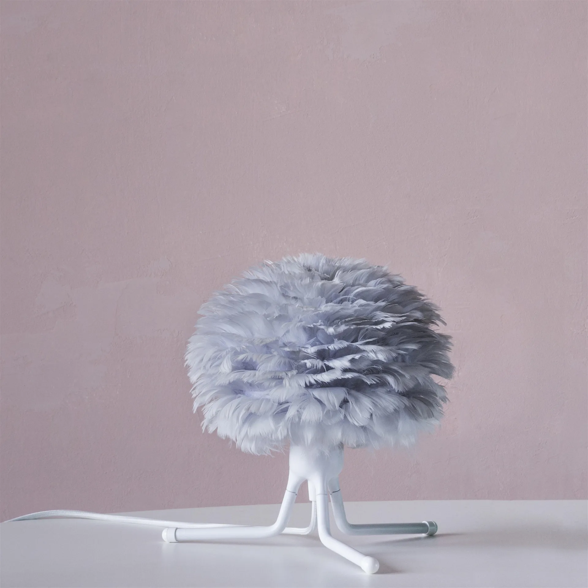 Eos lampenkap grijs, micro - Ø 22 cm Umage