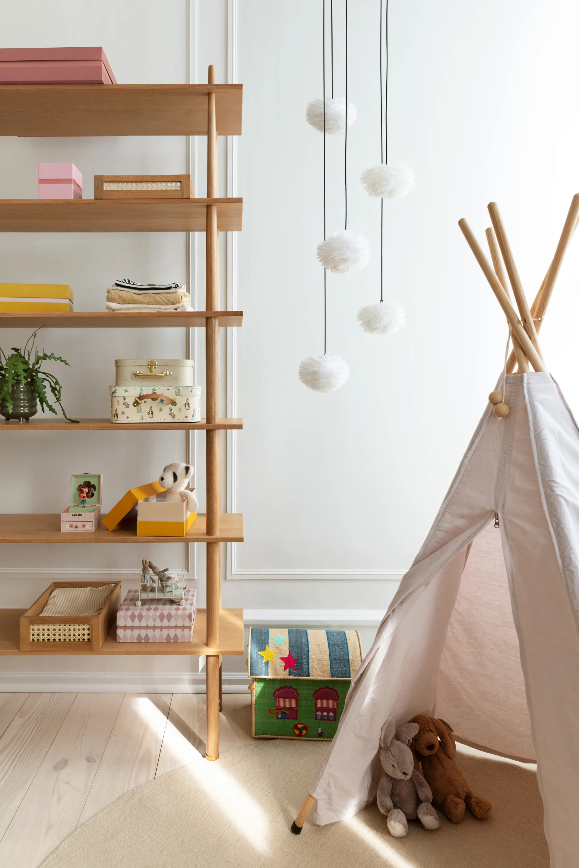 Eos Nano hanglamp, Wit, cluster 5 Umage