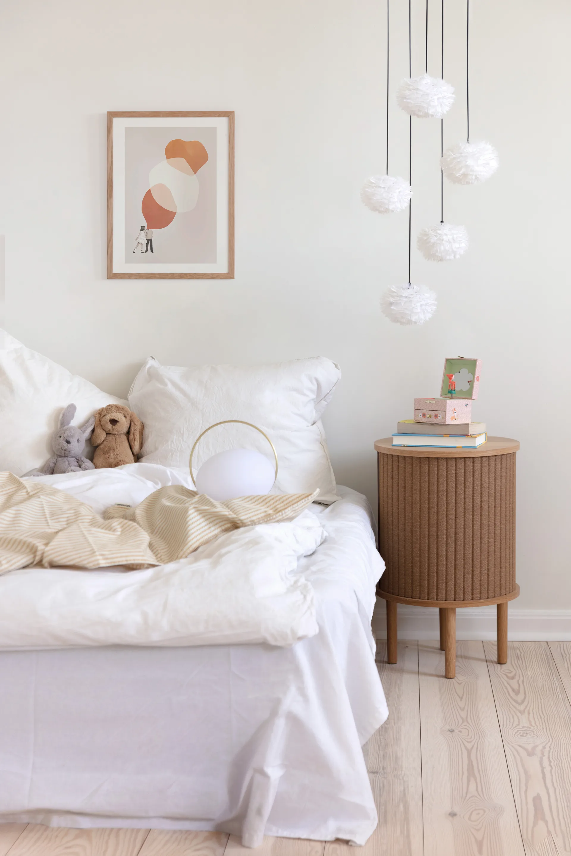 Eos Nano hanglamp, Wit, cluster 5 Umage