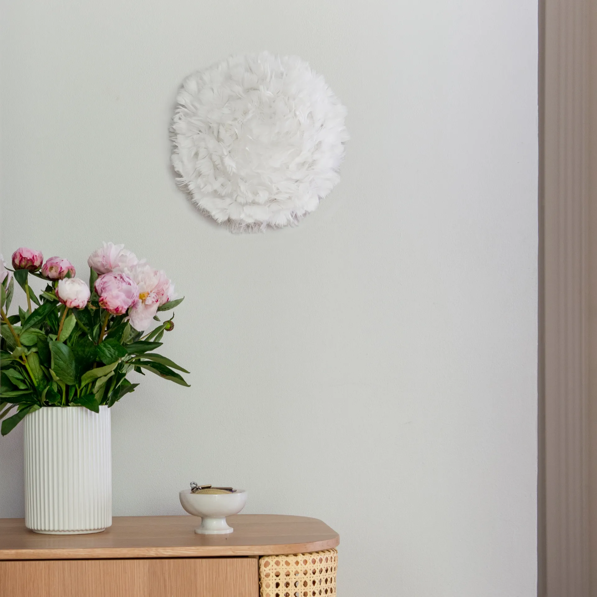 Eos Up plafondlamp wit, 30 cm Umage