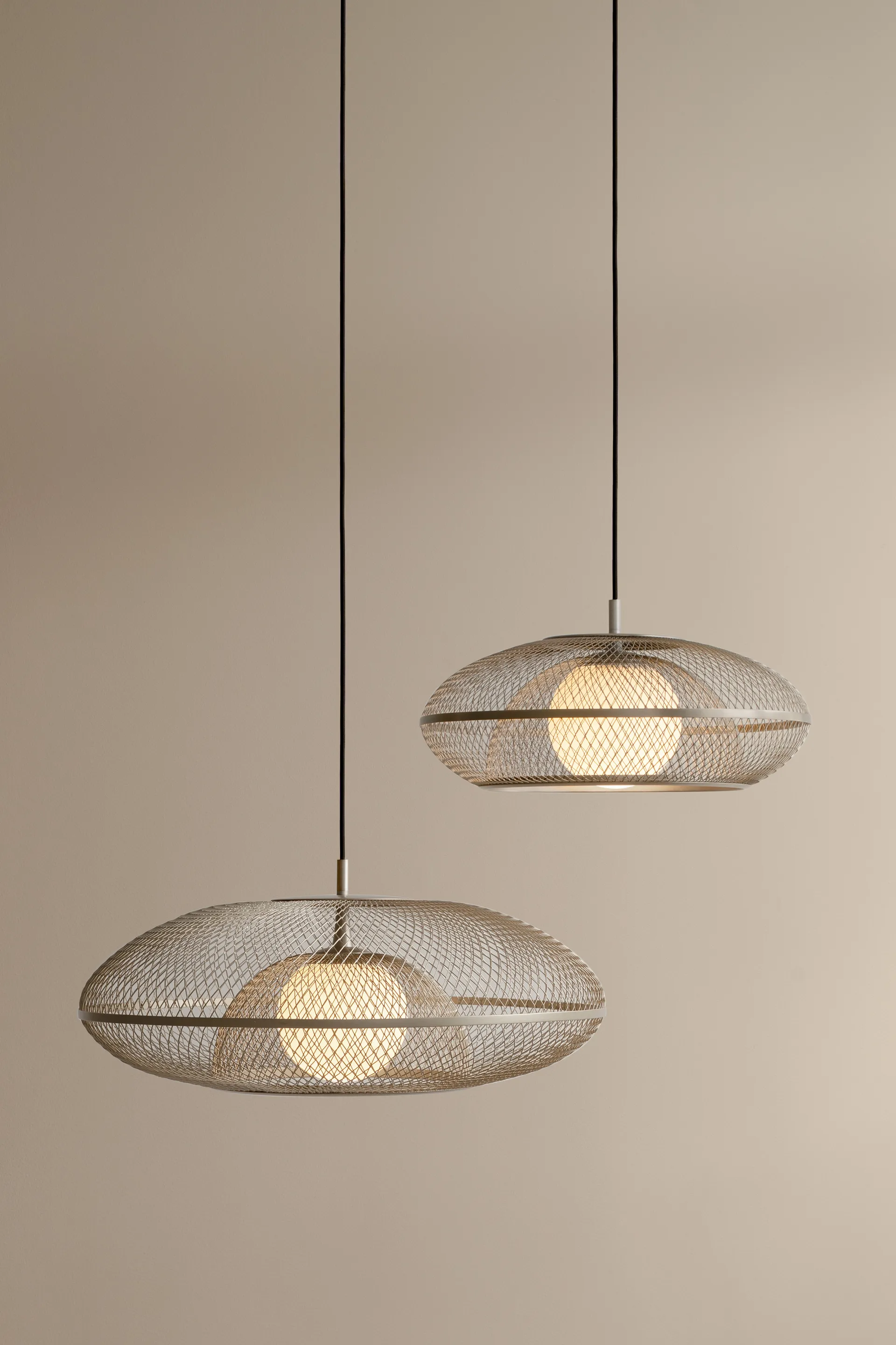 Faraday lampshade medium, Staal Umage