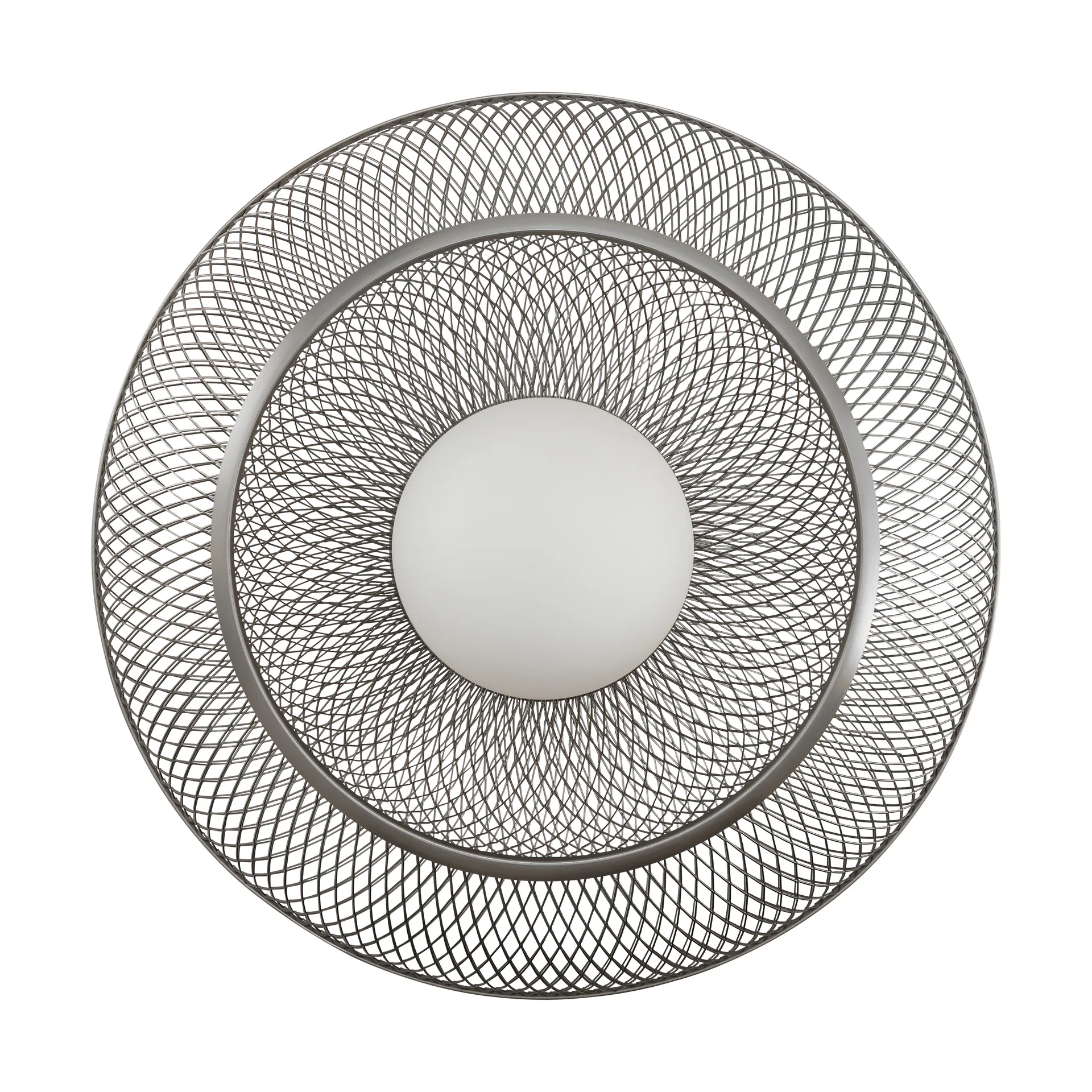 Faraday Up medium plafond, Geborsteld Messing Umage