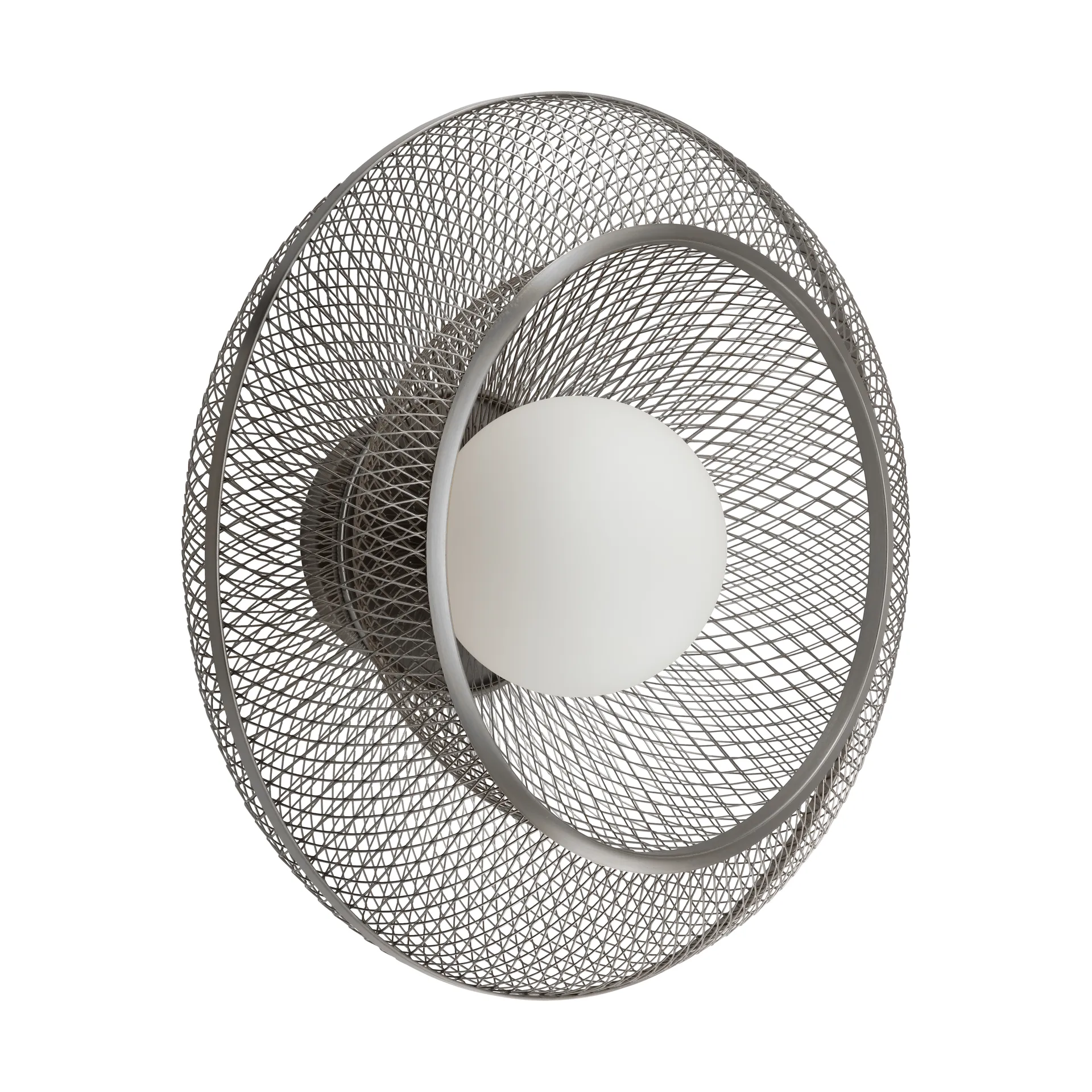 Faraday Up medium plafond, Geborsteld Messing Umage