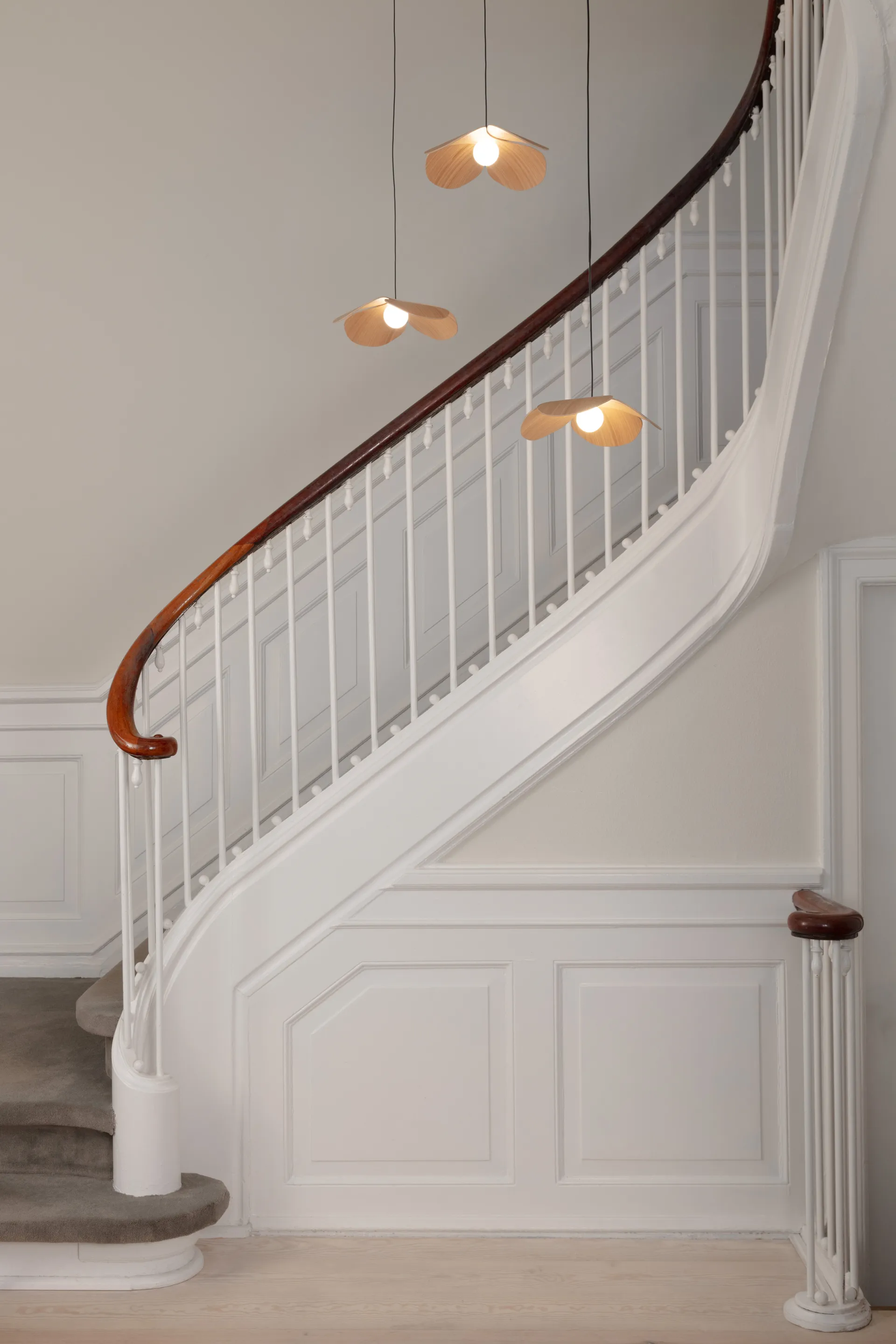 Forget Me Not hanglamp mini, Eik-cluster 3 Umage