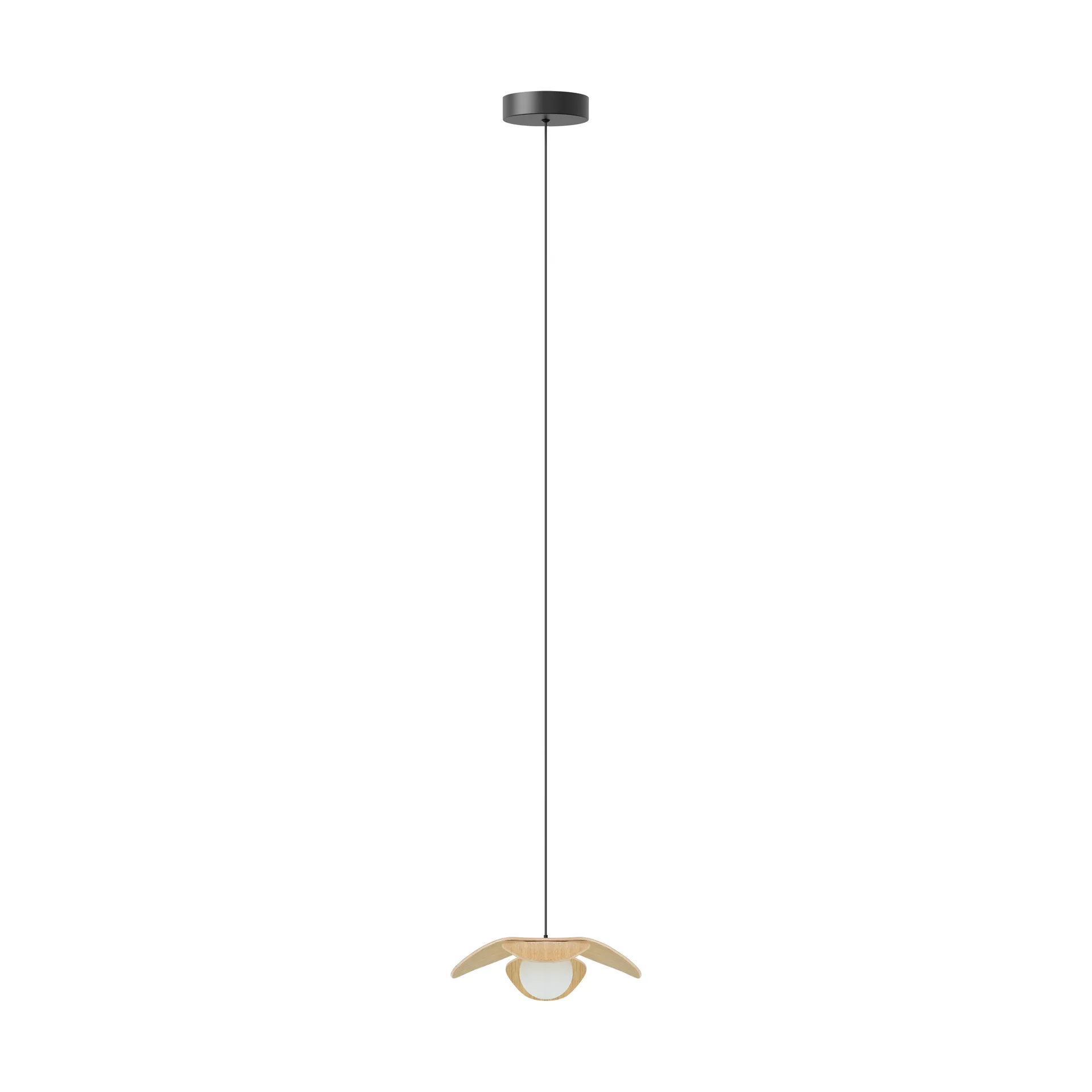 Forget Me Not hanglamp mini, Eikenhout Umage