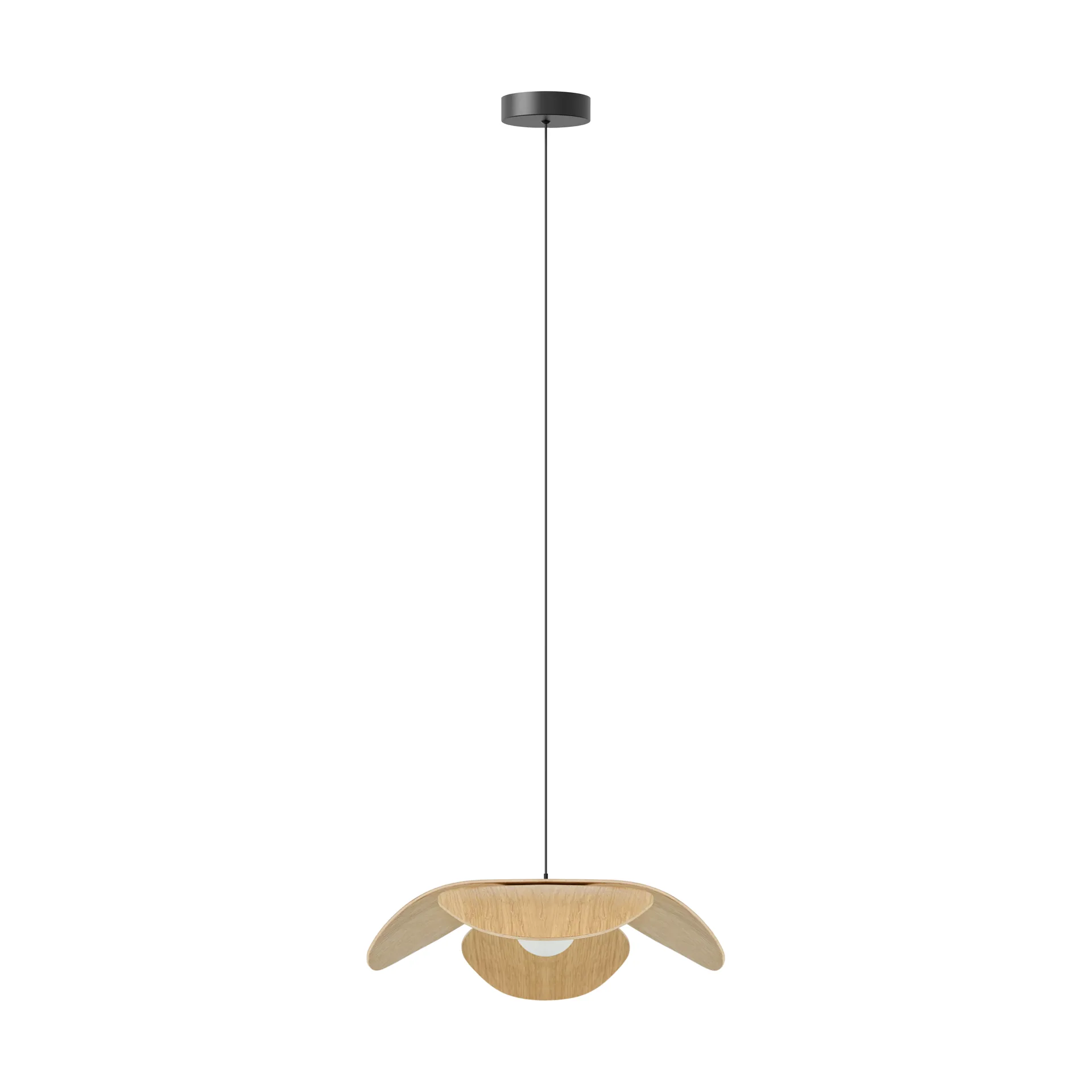 Forget Me Not hanglamp mini, Eikenhout Umage