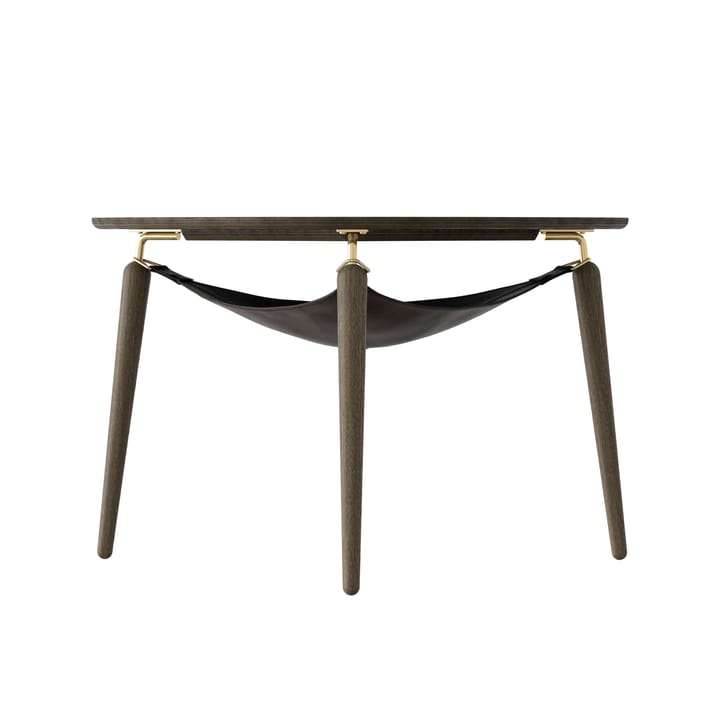 Hang Out salontafel - Donker eikenhout-messing - Umage