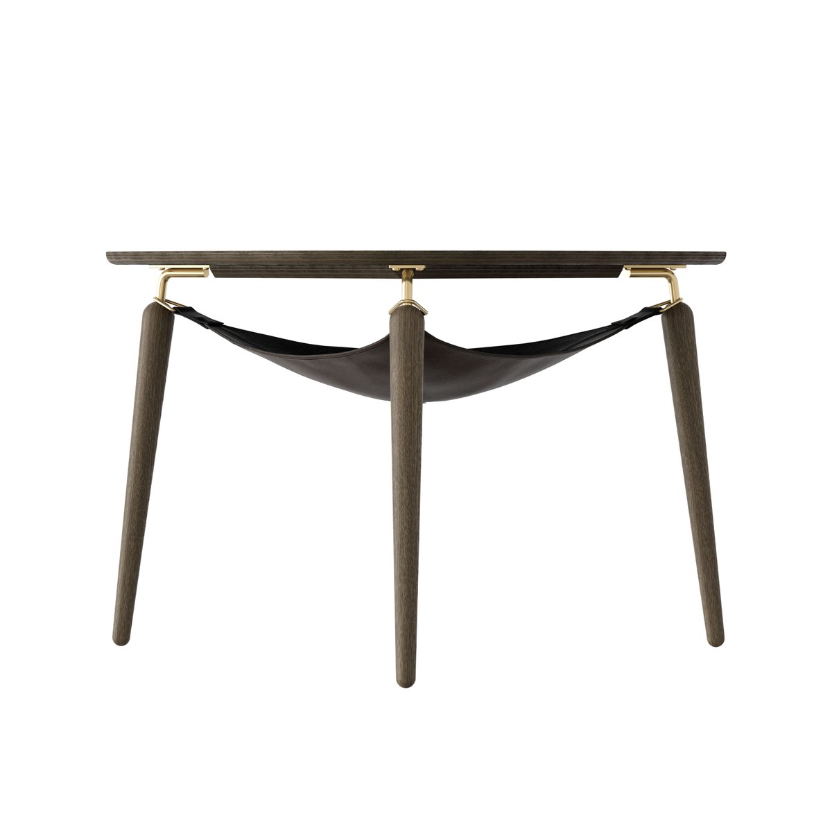 Umage Hang Out salontafel Donker eikenhout-messing | Scandinavisch Interieur | Salontafels | Bruin
