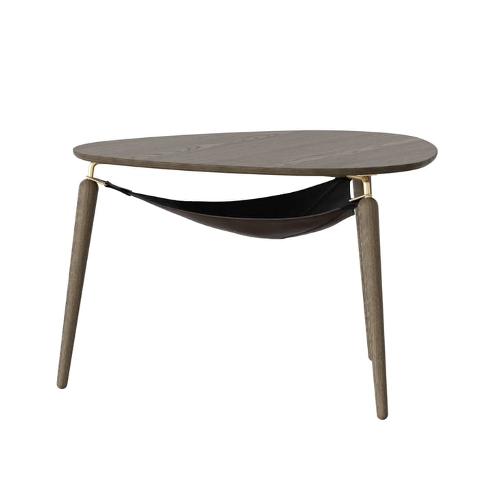 Hang Out salontafel, Donker eikenhout-messing Umage