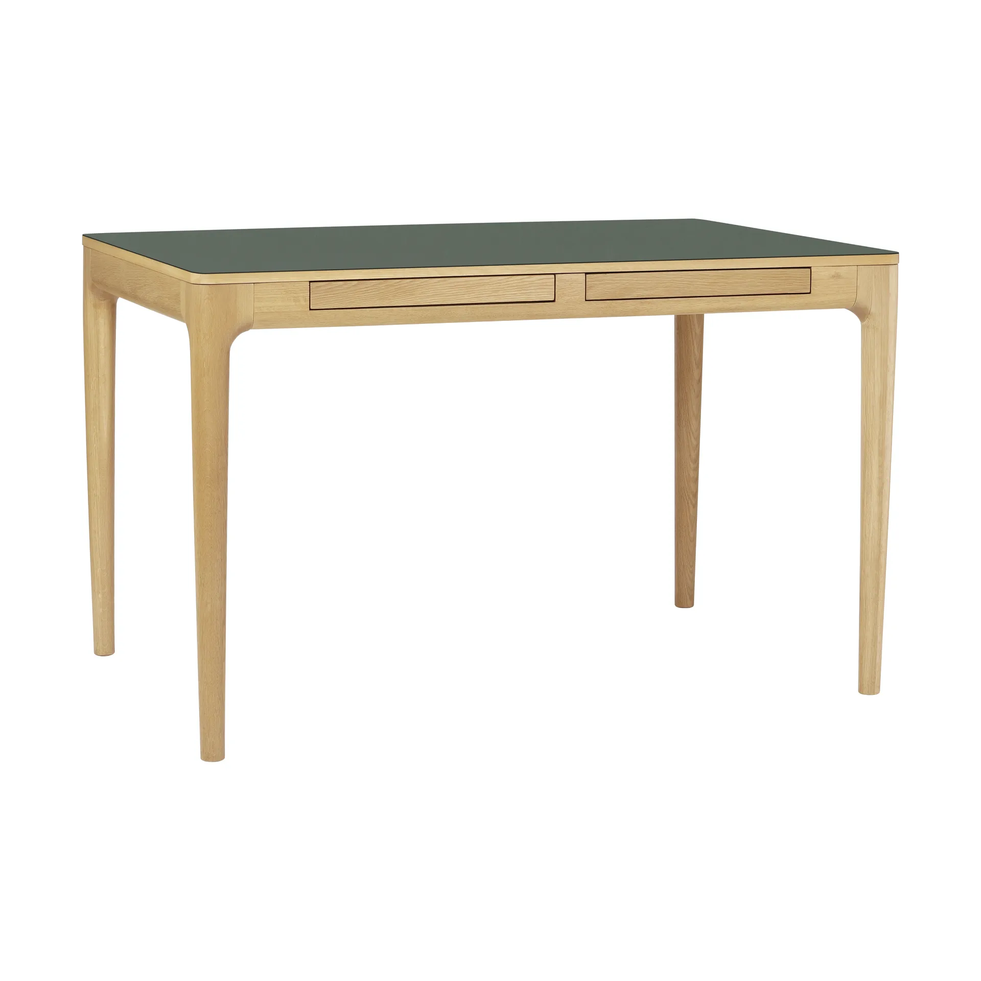 Heart'n'Soul bureau 80x120 cm, Eiken-Fenix Moss Green Umage