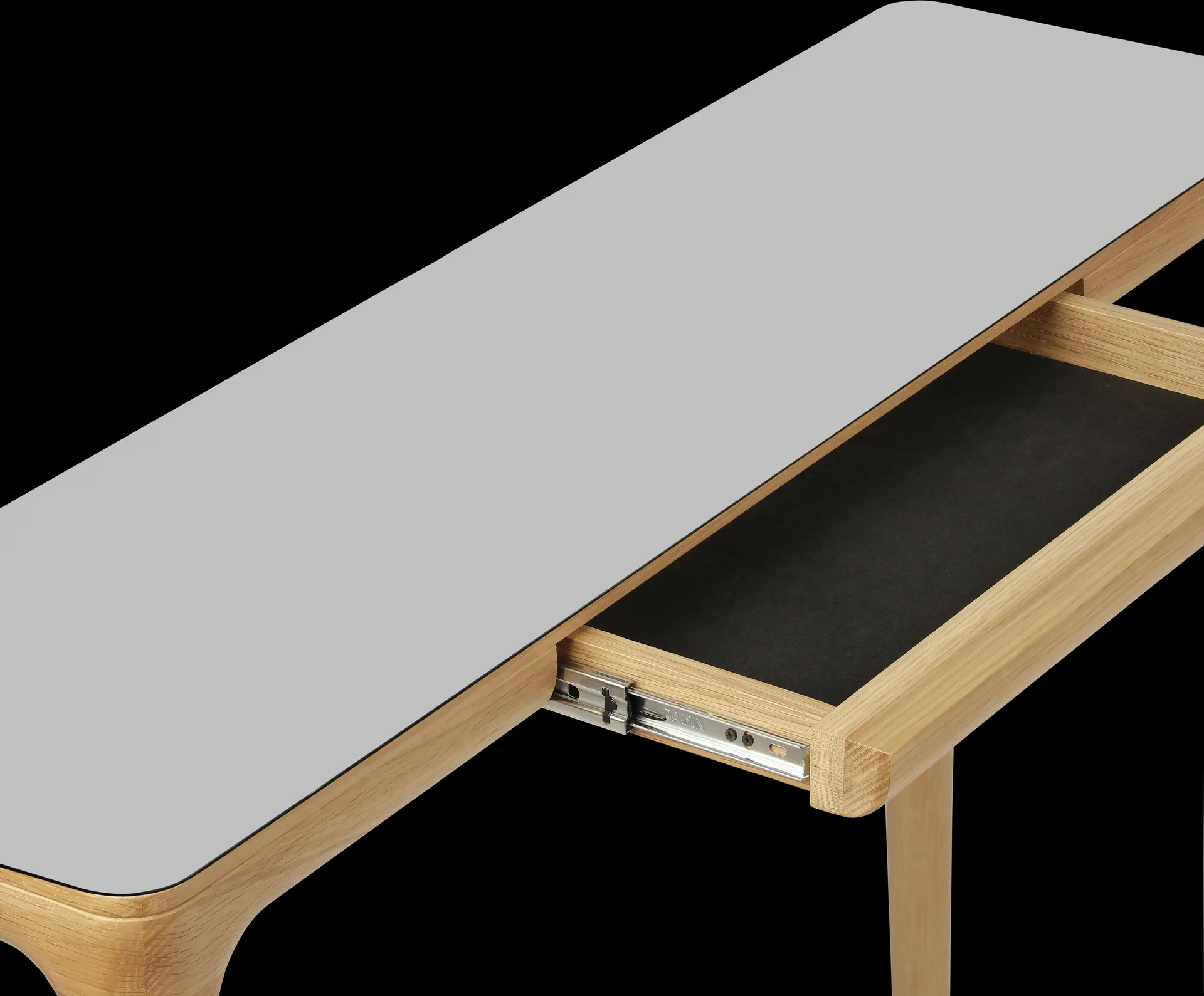 Heart'n'Soul console tafel 120 cm, Eik-cloud grey Umage