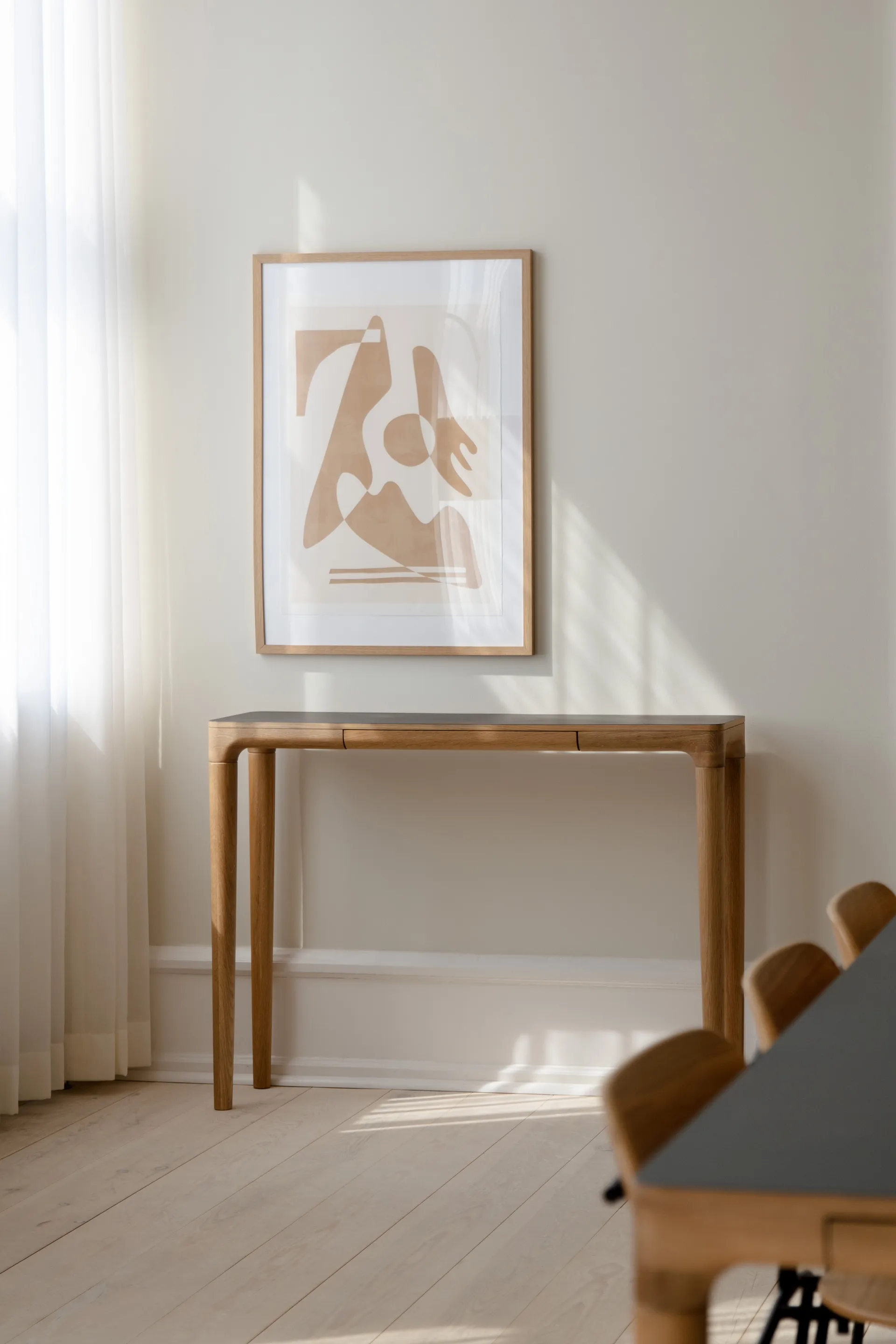 Heart'n'Soul console tafel 120 cm, Eiken-mosgroen Umage