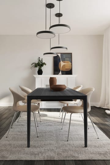 Heart'n'Soul eettafel 90x200 cm - Black oak - Umage