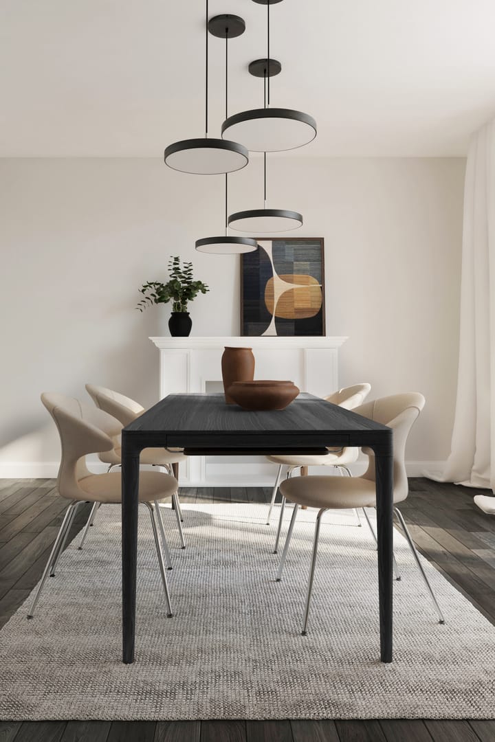 Heart'n'Soul eettafel 90x200 cm, Black oak Umage
