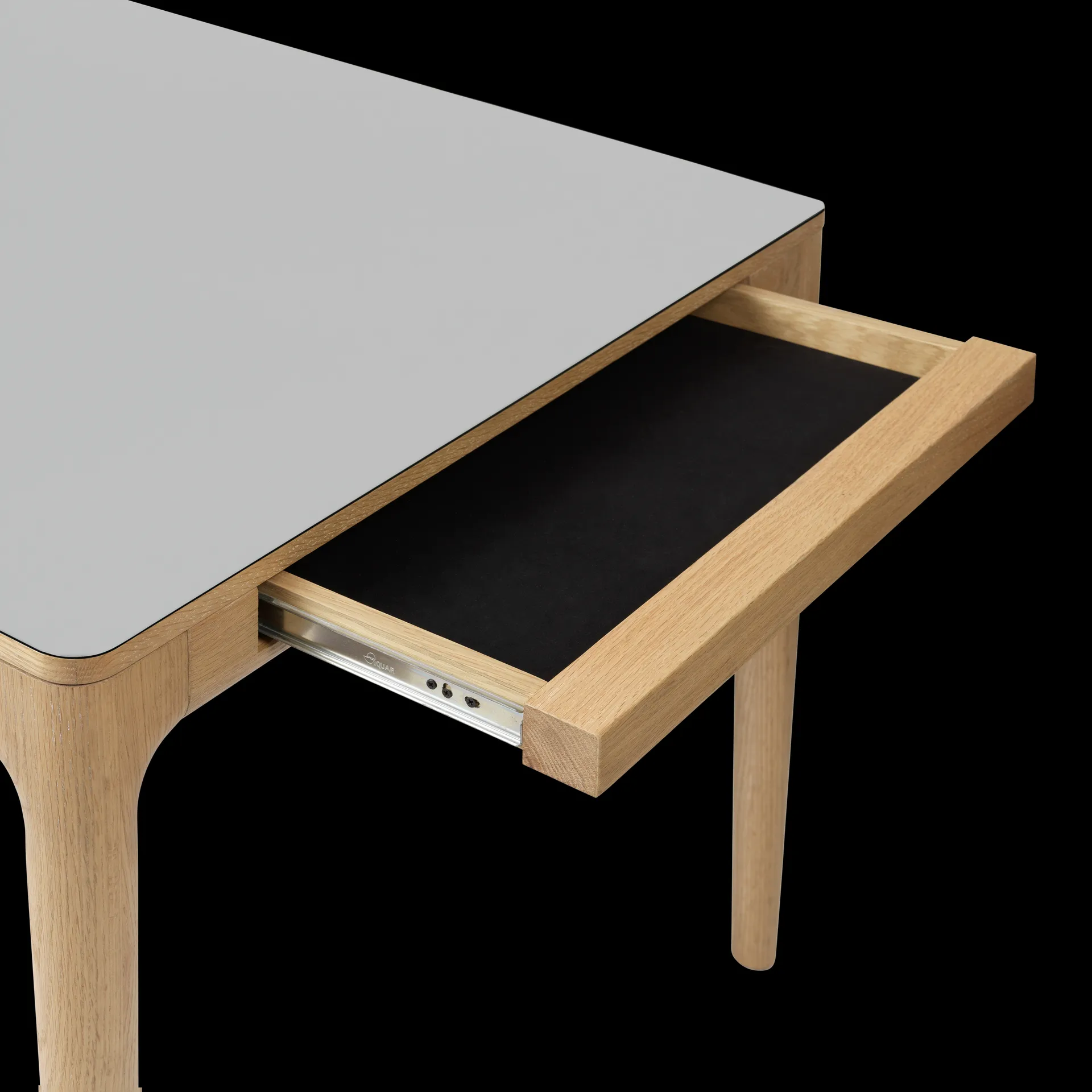 Heart'n'Soul eettafel 90x200 cm, Eik-cloud grey Umage