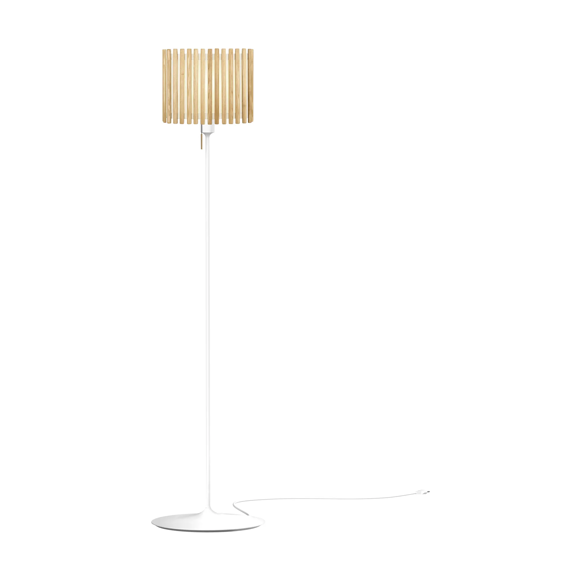 Komorebi vloerlamp medium, Rectangularoak-wit Umage