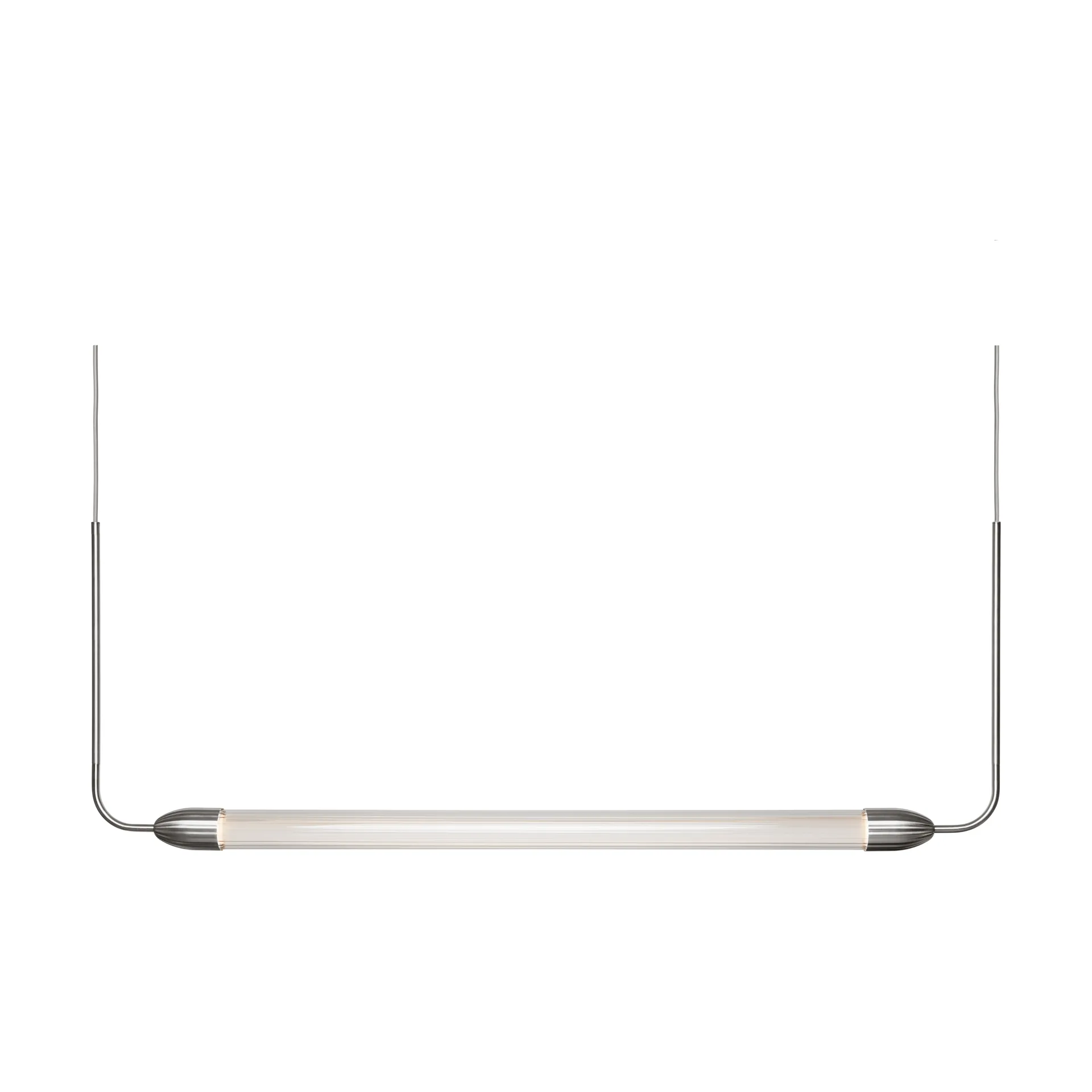 Lemon Squeeze linear hanglamp, Gepolijst staal Umage