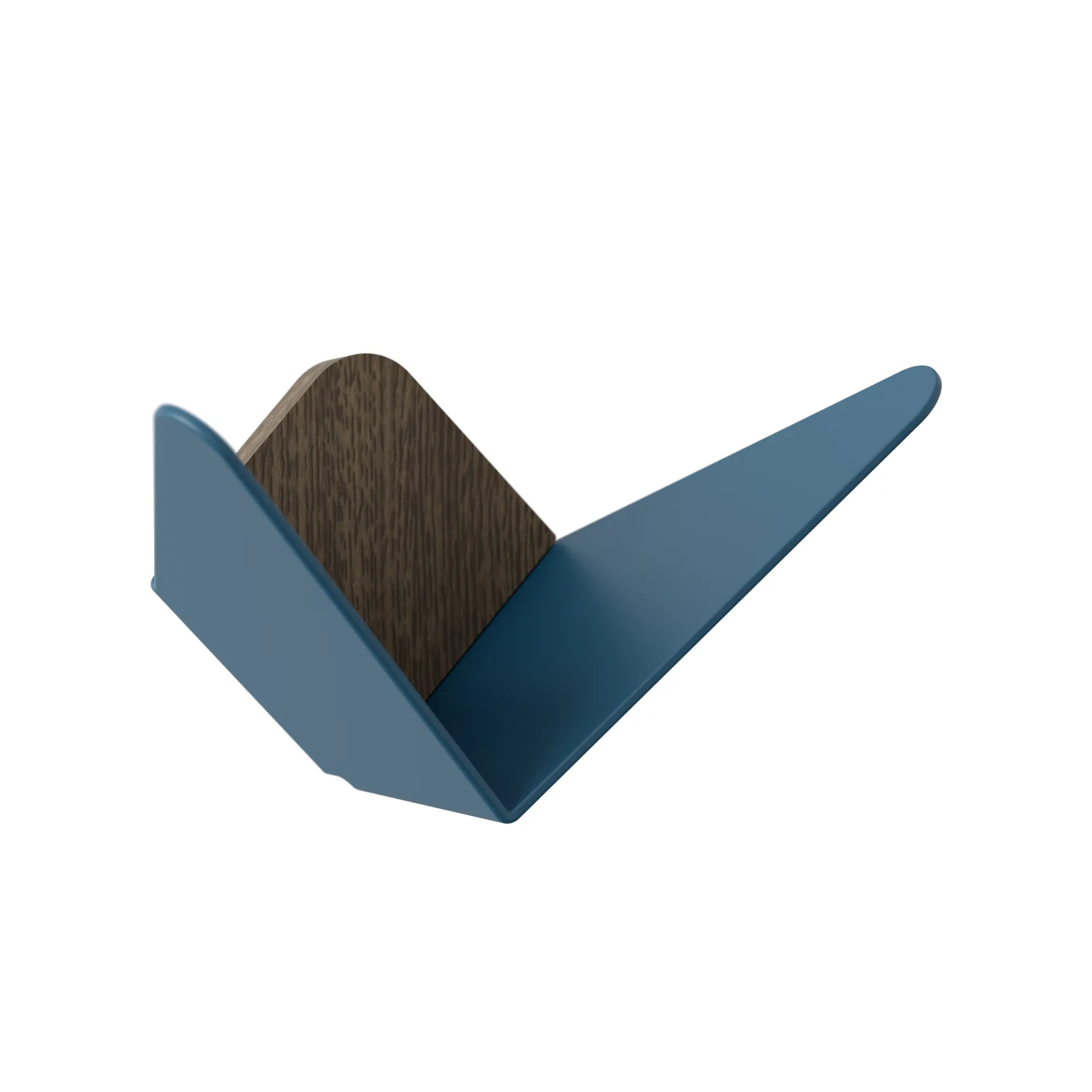 Mini vlinder haakje, Benzine blauw Umage