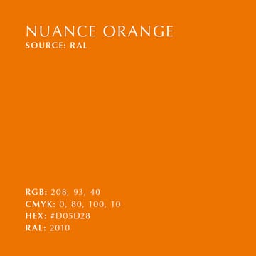 Mini vlinder haakje - Nuance orange - Umage