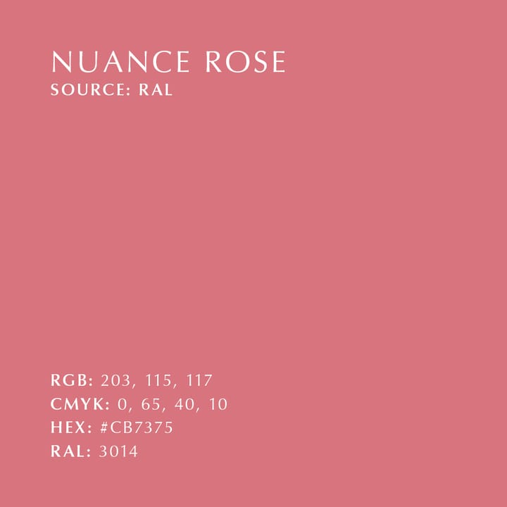 Mini vlinder haakje - Nuance rose - Umage