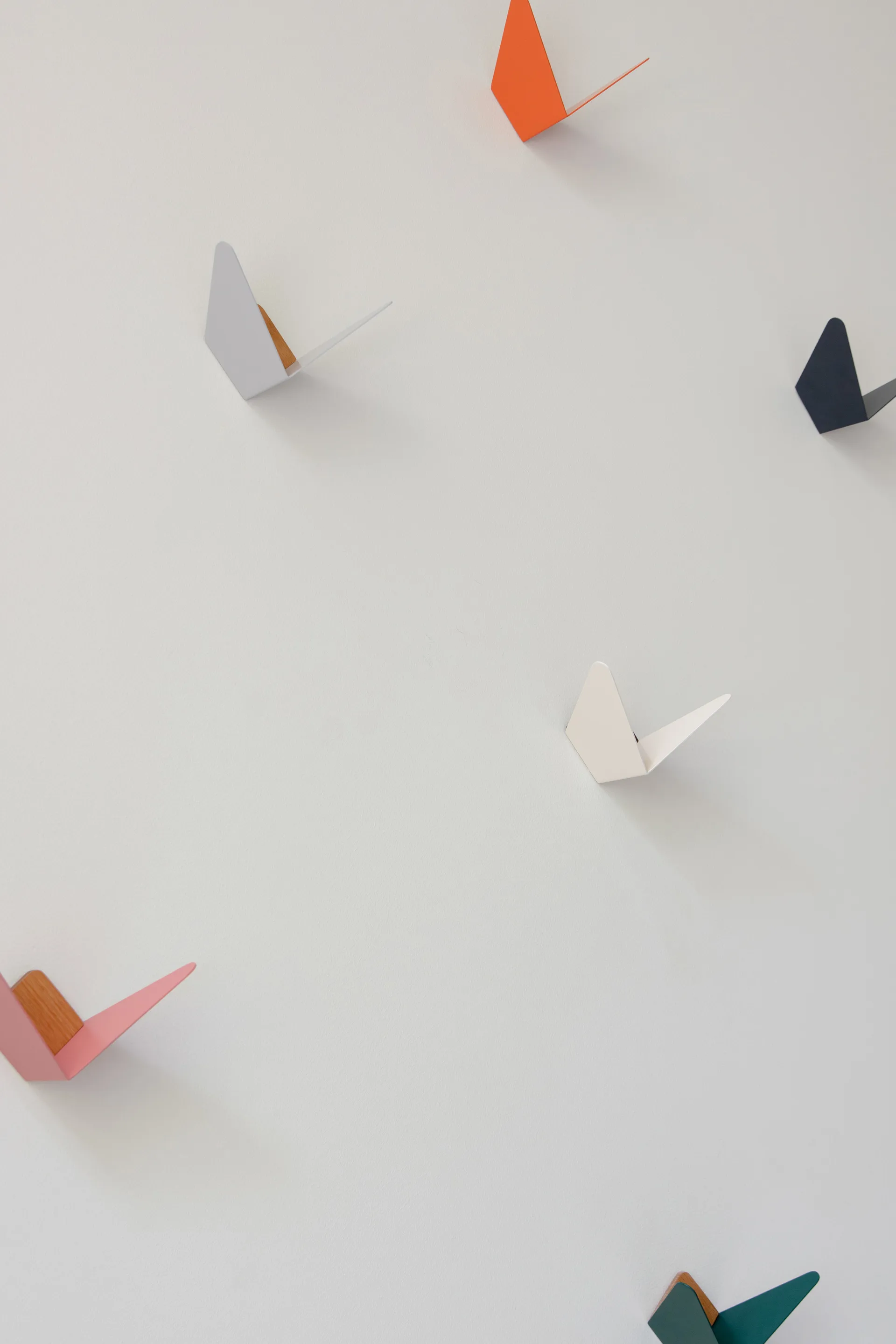 Mini vlinder haakje, Nuance rose Umage