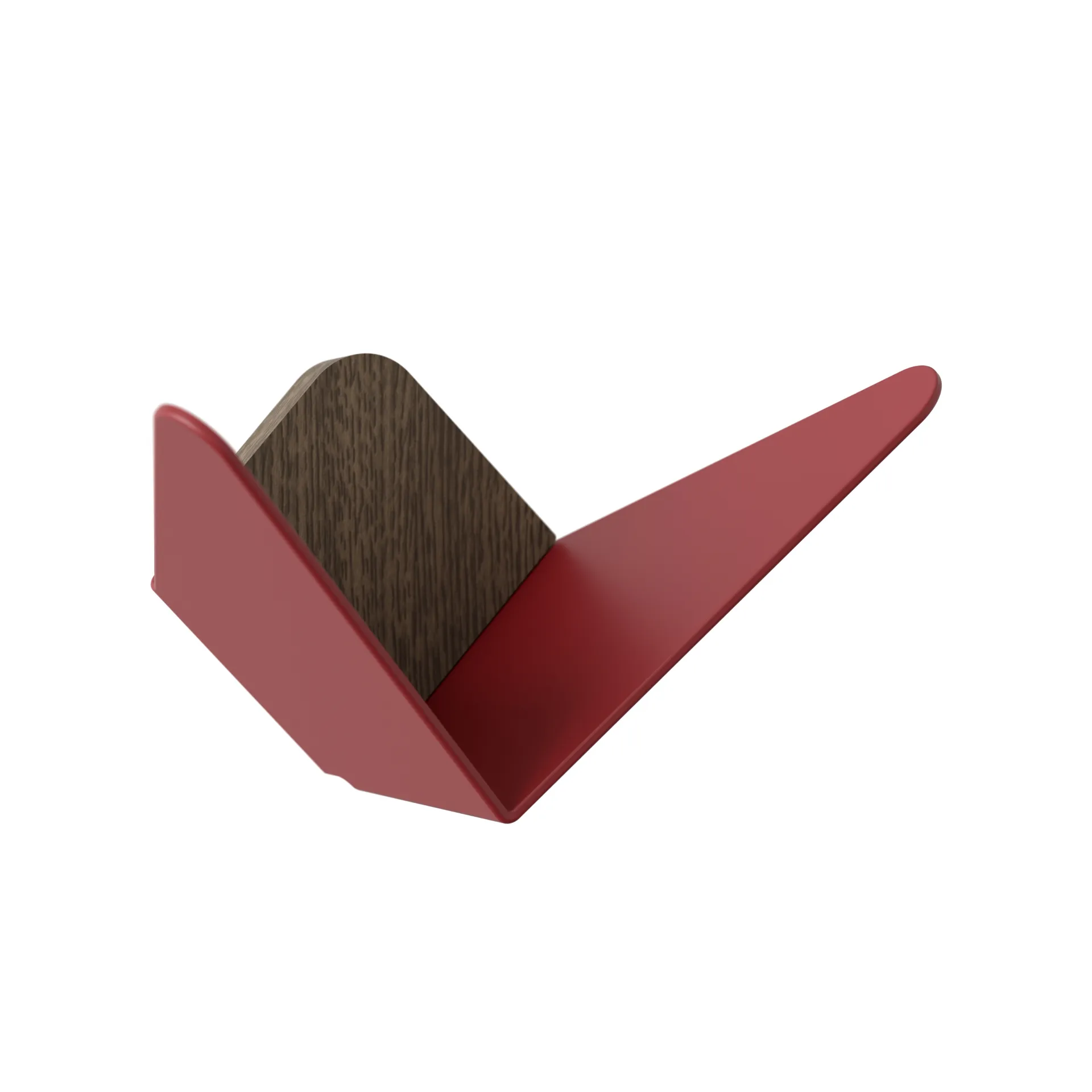 Mini vlinder haakje, Robijnrood Umage