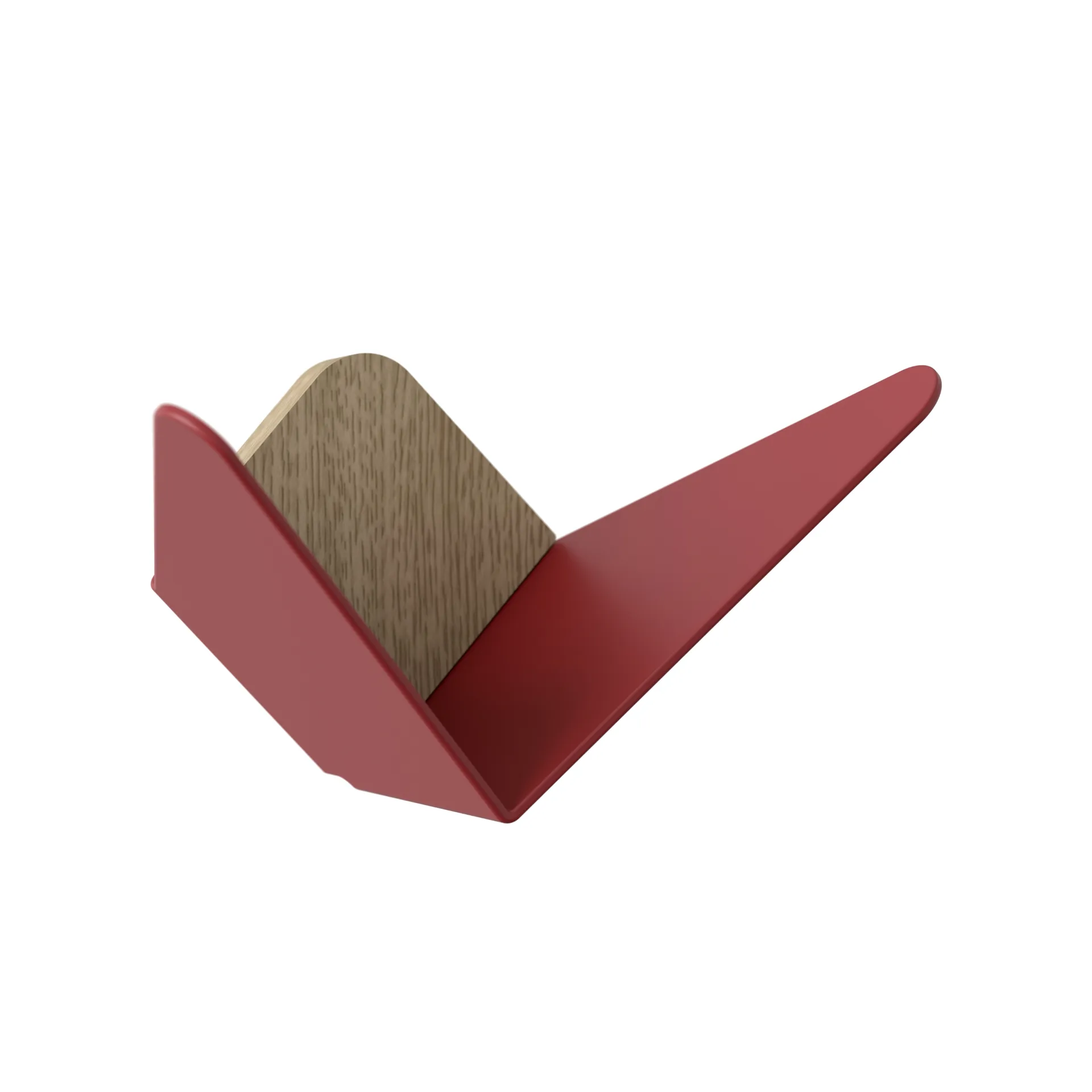 Mini vlinder haakje, Robijnrood Umage