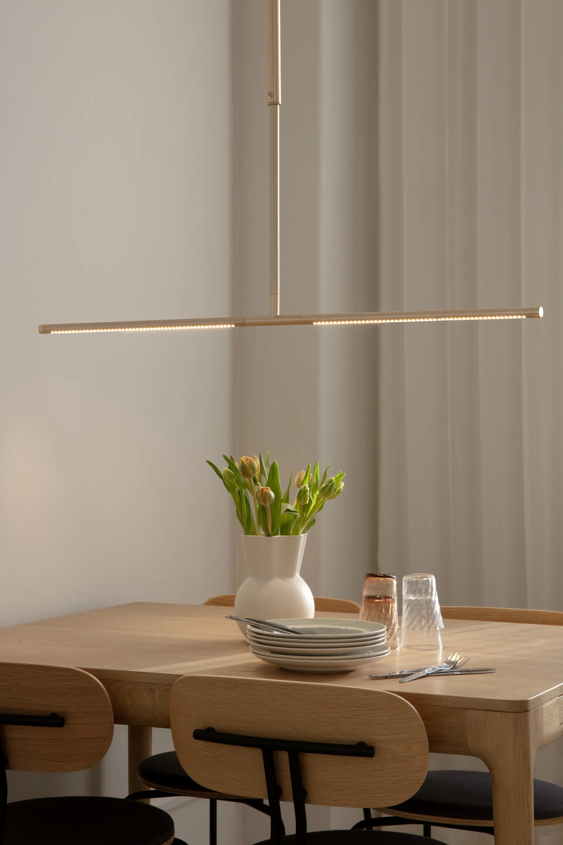 Omni plafondlamp pendel large, Messing Umage