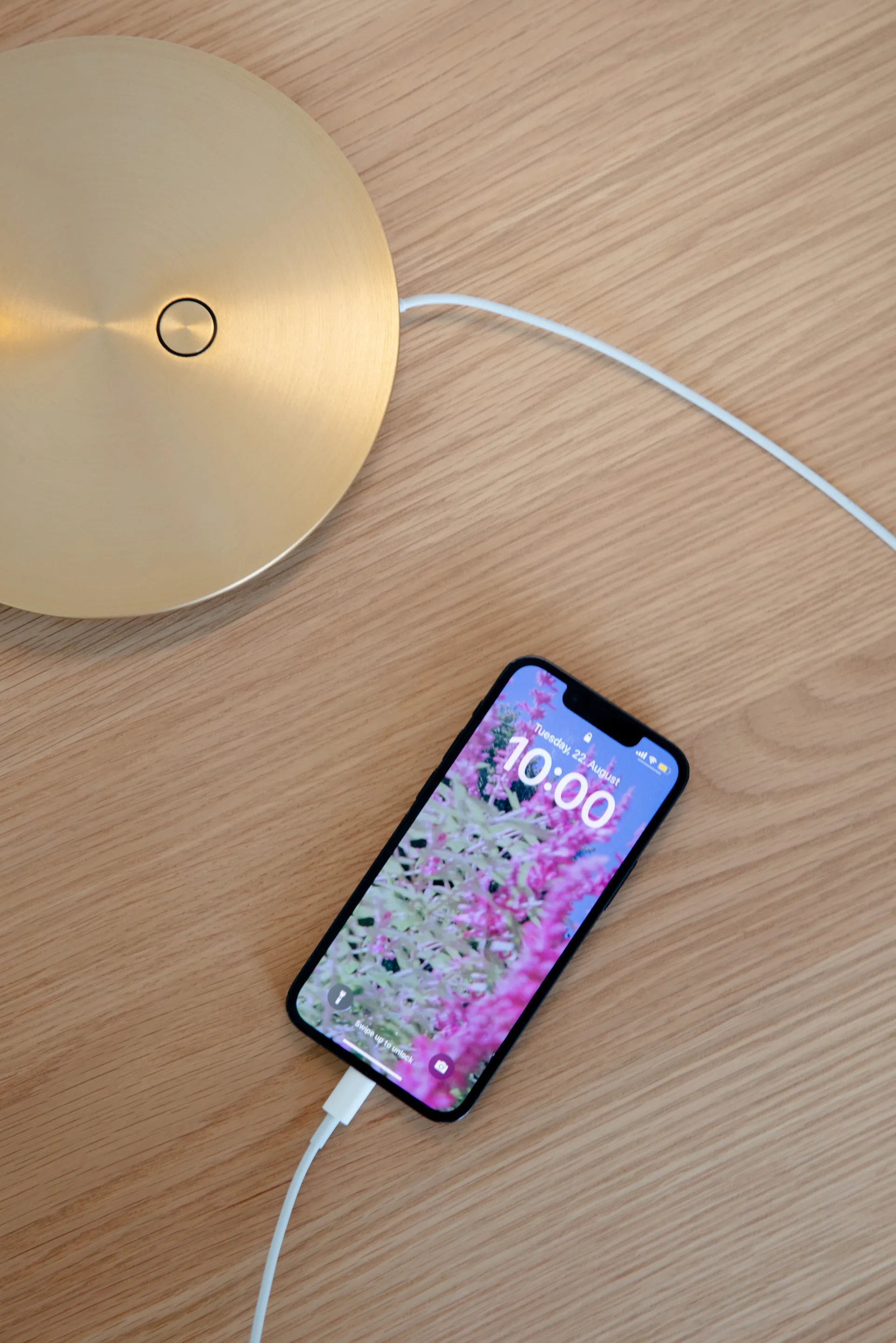 Omni Table tafellamp, Messing Umage