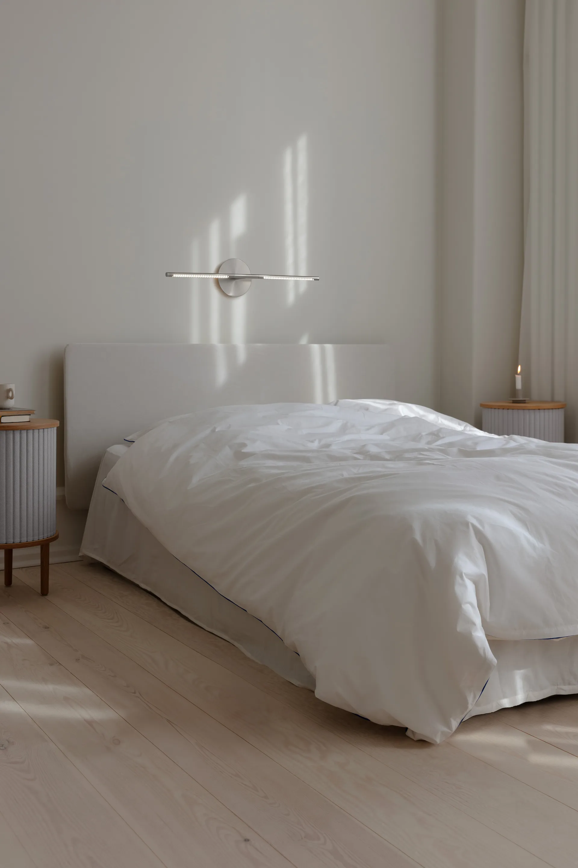 Omni Wall wandlamp, Staal Umage