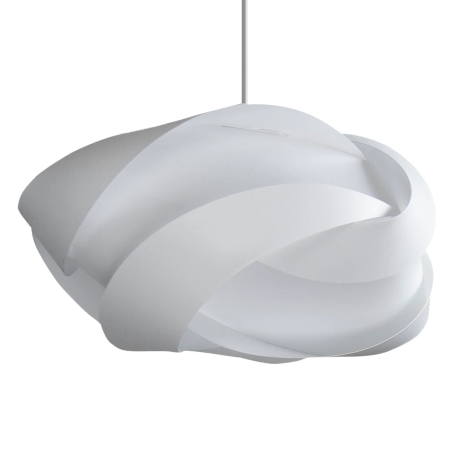 Ribbon lampenkap wit, Ø60 cm Umage