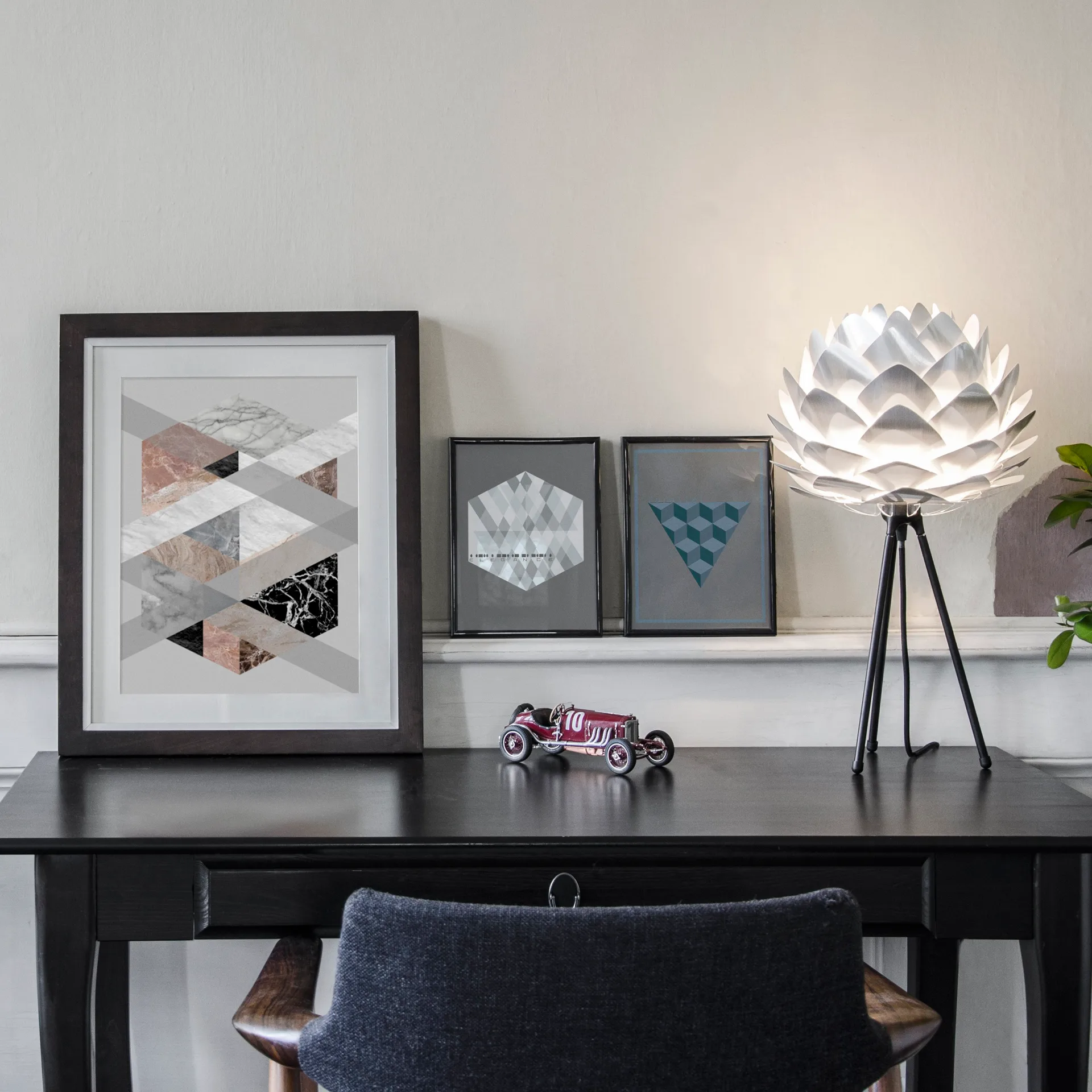 Silvia lamp staal, Ø 34 cm Umage