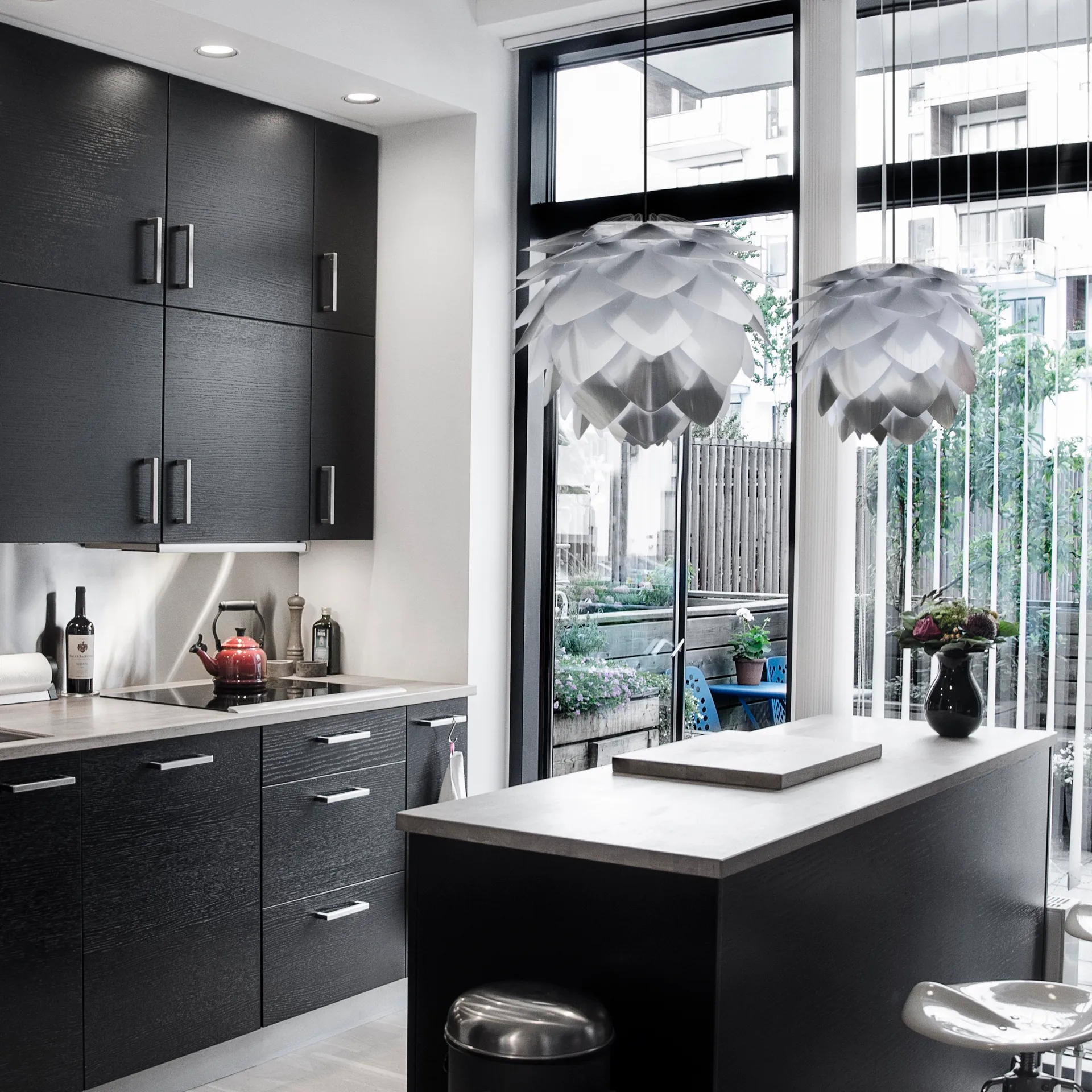 Silvia lamp staal, Ø 45 cm Umage