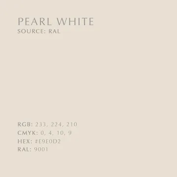 Teaser plank - Parelwit - Umage