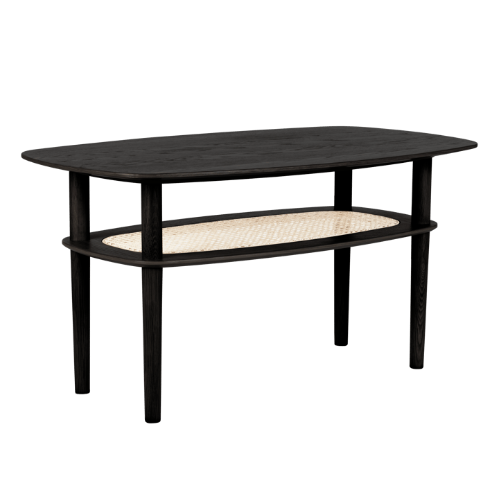 Together Sleek Rectangle salontafel 60x100 cm - Black oak - Umage