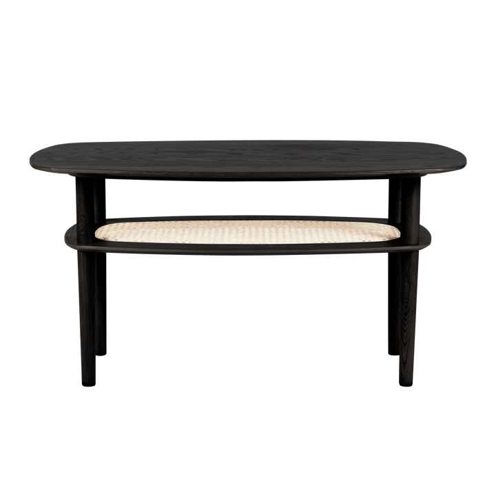 Together Sleek Rectangle salontafel 60x100 cm, Black oak Umage