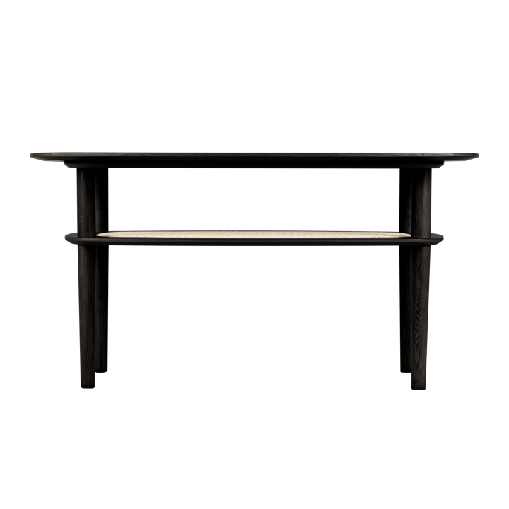 Together Sleek Rectangle salontafel 60x100 cm, Black oak Umage