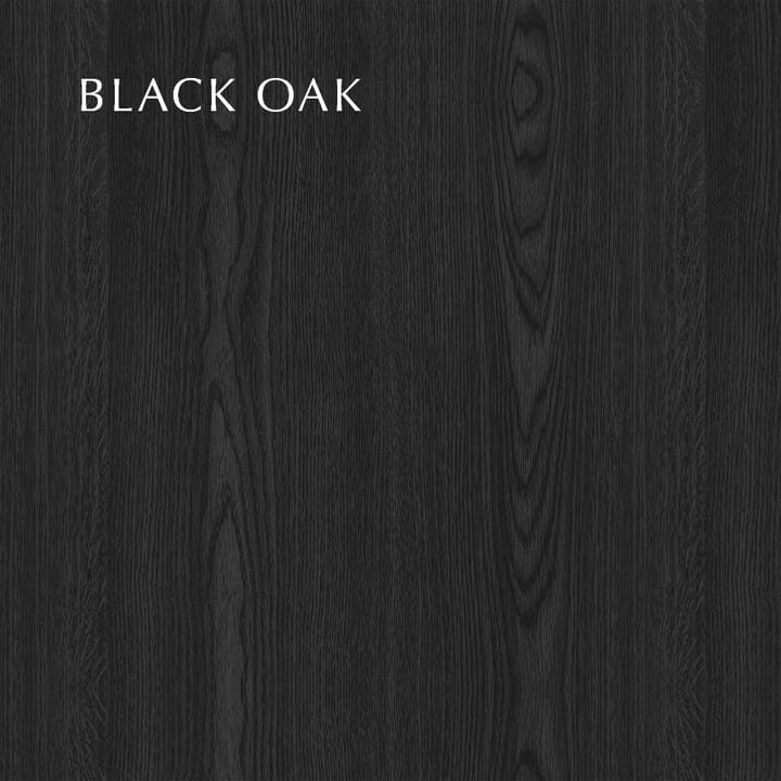 Together Sleek Rectangle salontafel 60x100 cm - Black oak - Umage