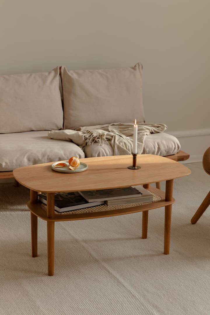 Together Sleek Rectangle salontafel 60x100 cm, Oak Umage