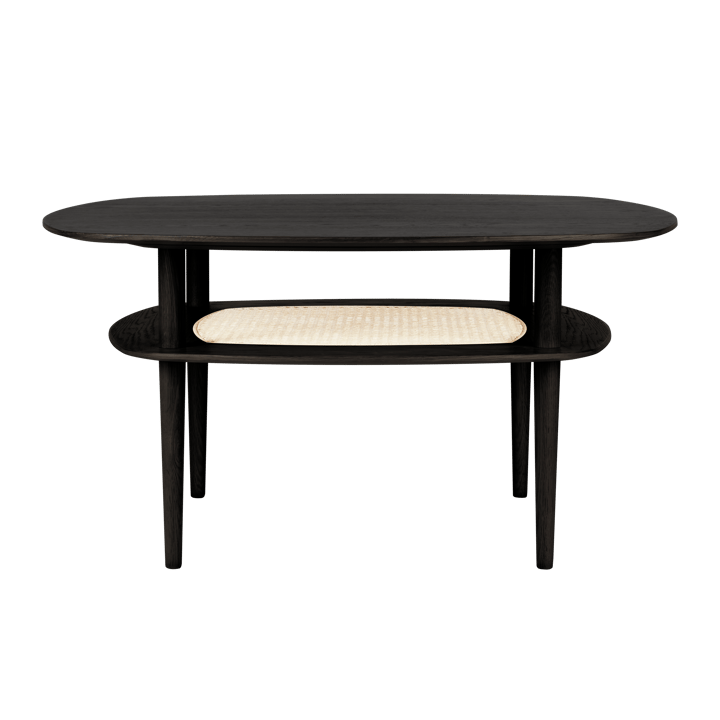 Together Smooth Square salontafel 100x100 cm, Black oak Umage