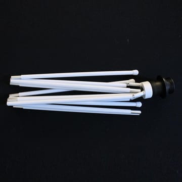 Tripod lampenstandaard vloer - wit - Umage