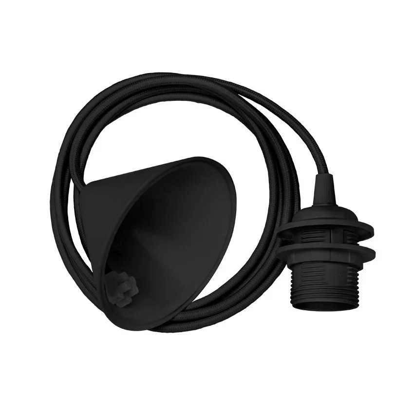 Vita plafondophangsysteem voor Vita lampen, zwart Umage