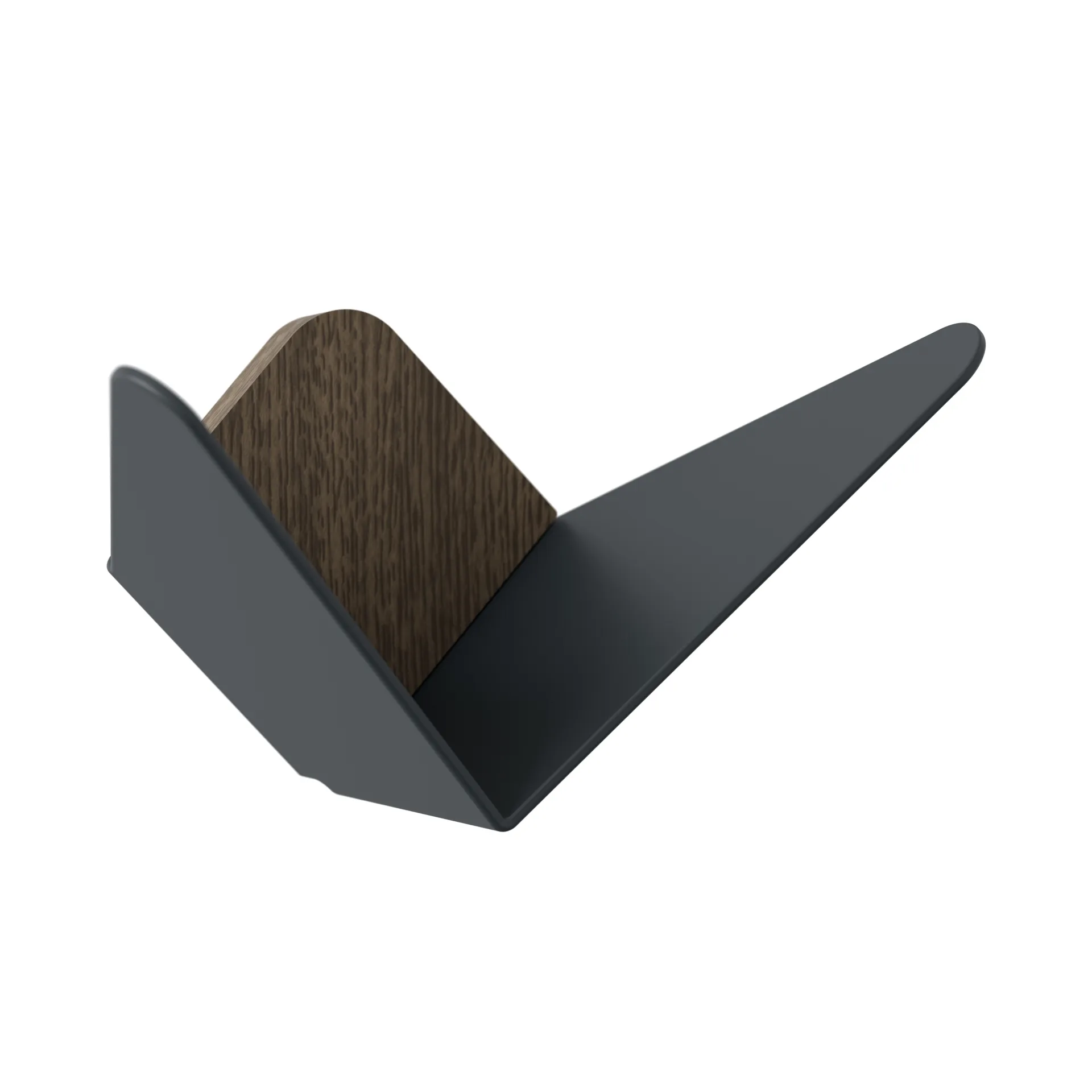 Vlinder haakje medium, Antracietgrijs Umage