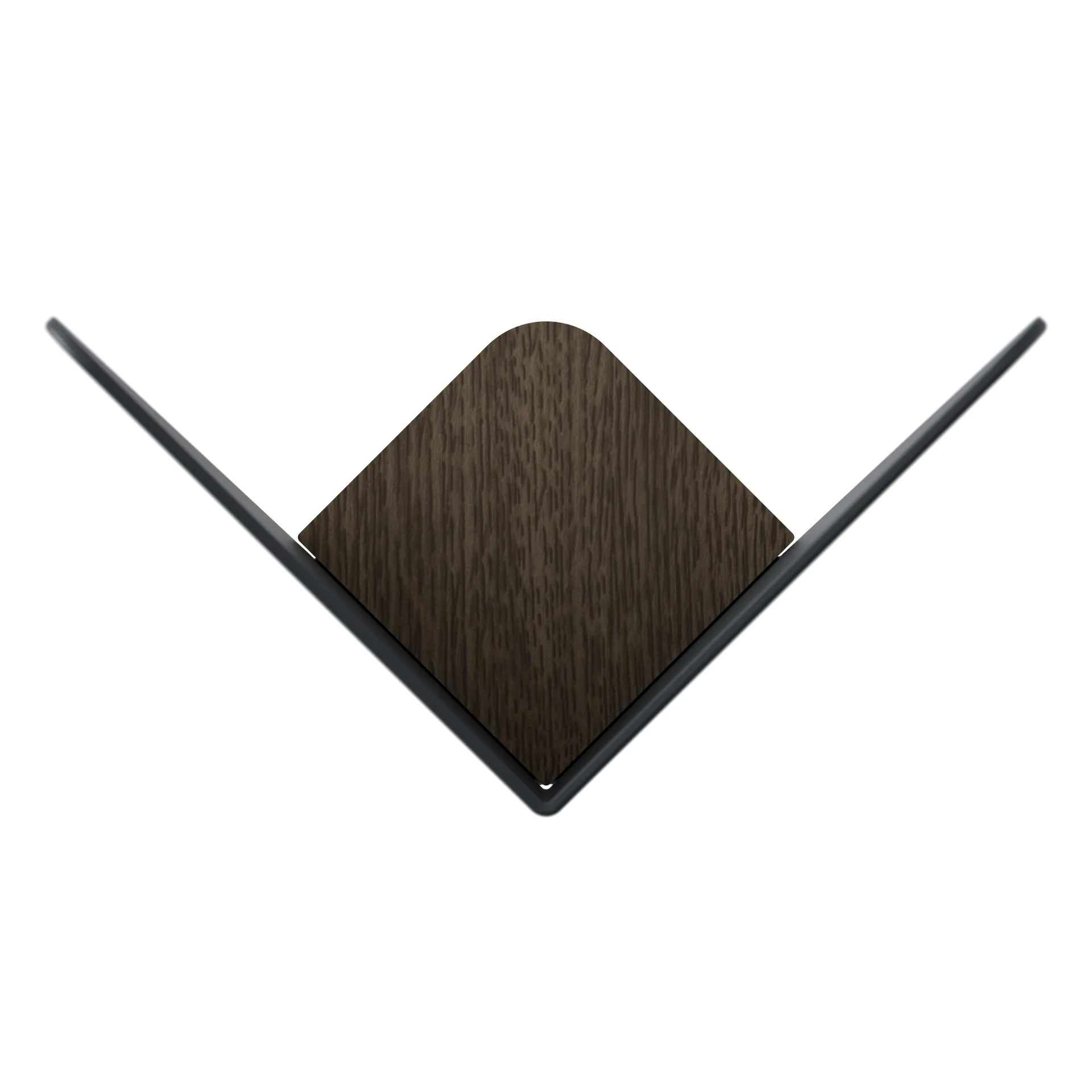 Vlinder haakje medium, Antracietgrijs Umage