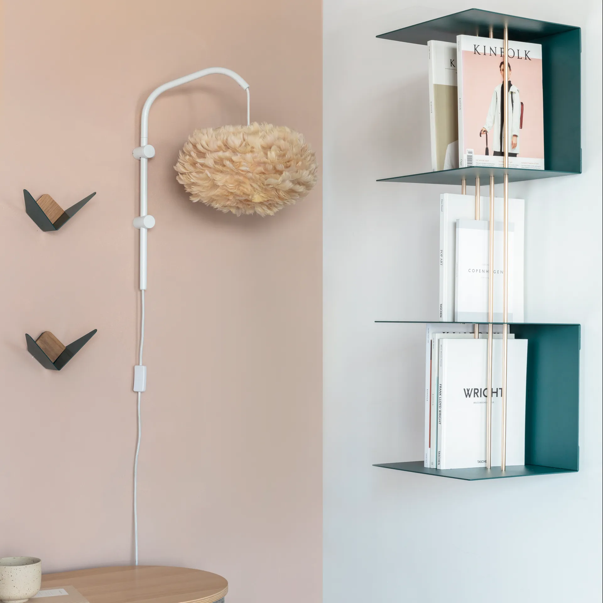 Willow muurhanger mini, Wit Umage