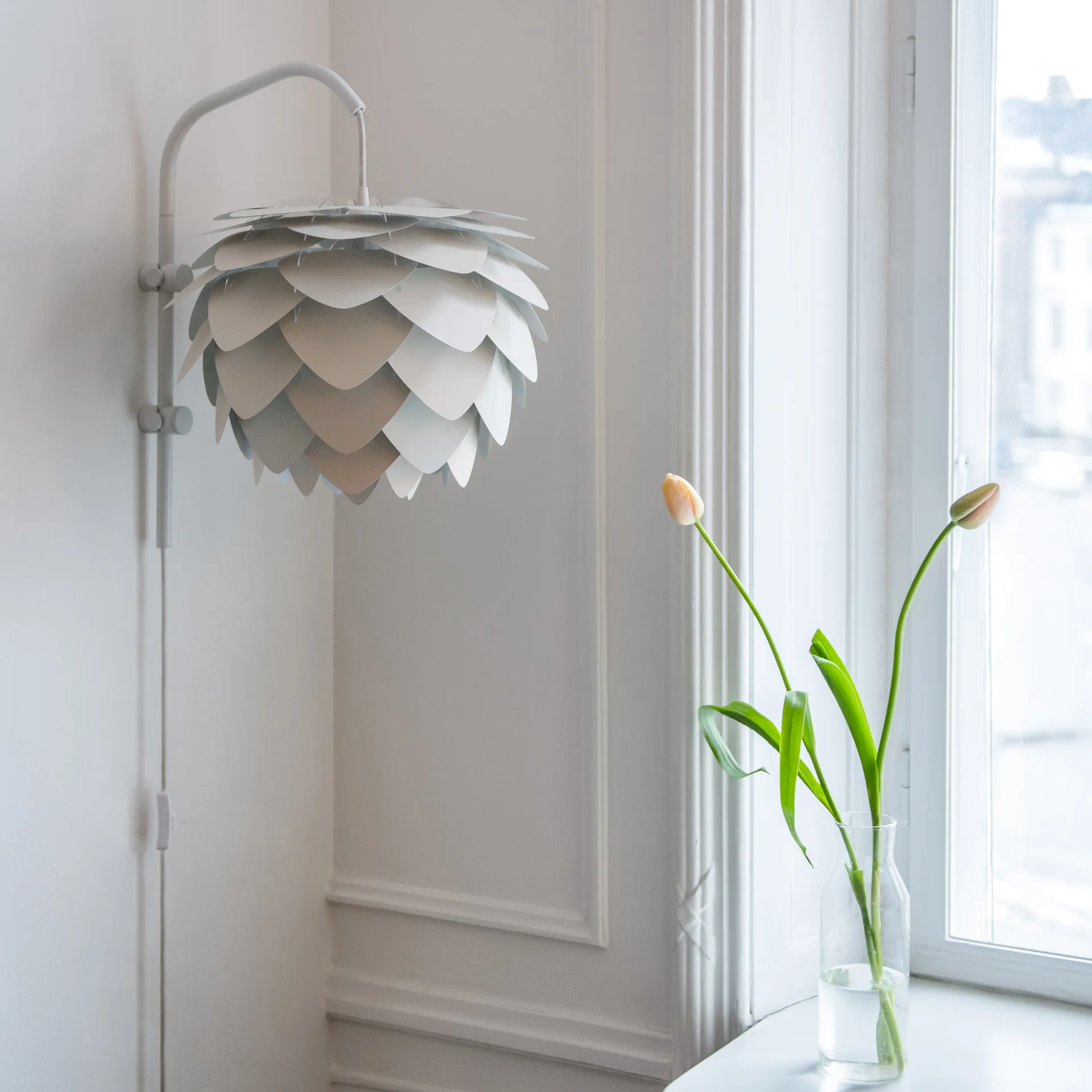 Willow muurhanger mini, Wit Umage