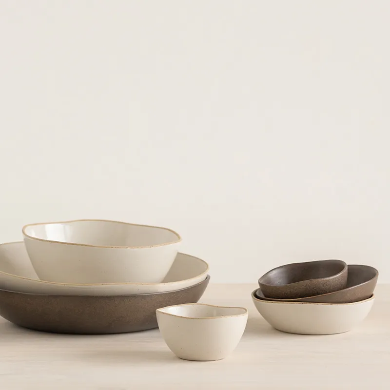 Ateljé kom tapas L Ø12 cm, Beige URBAN NATURE CULTURE