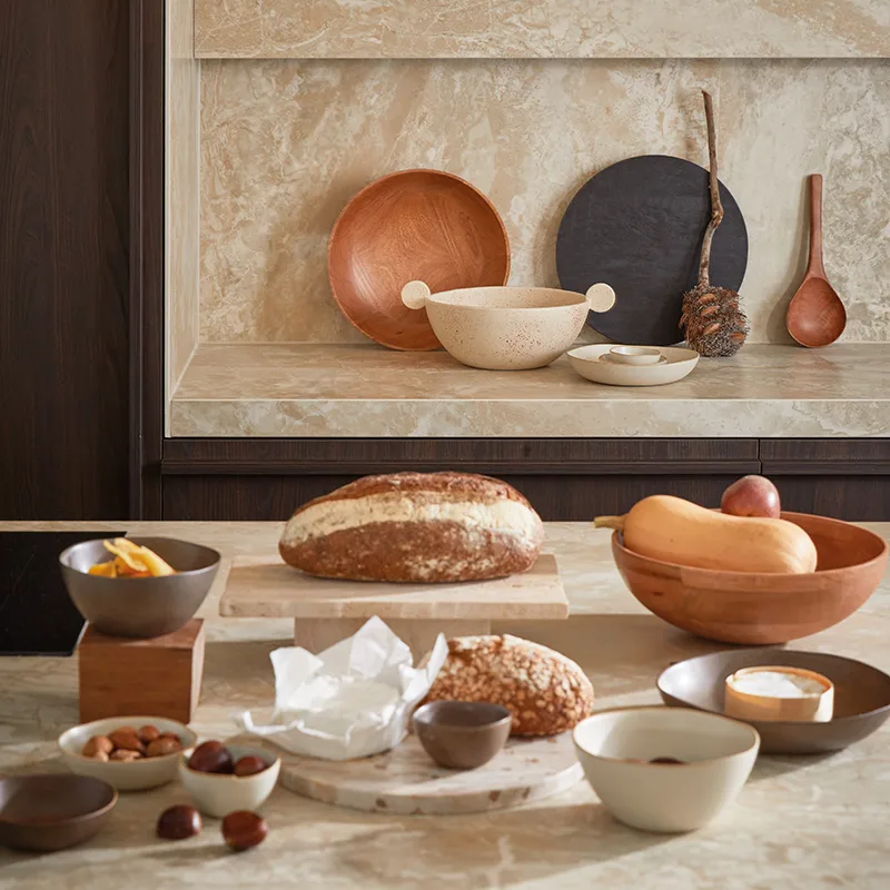 Ateljé pastabord Ø22,5 cm, Beige URBAN NATURE CULTURE