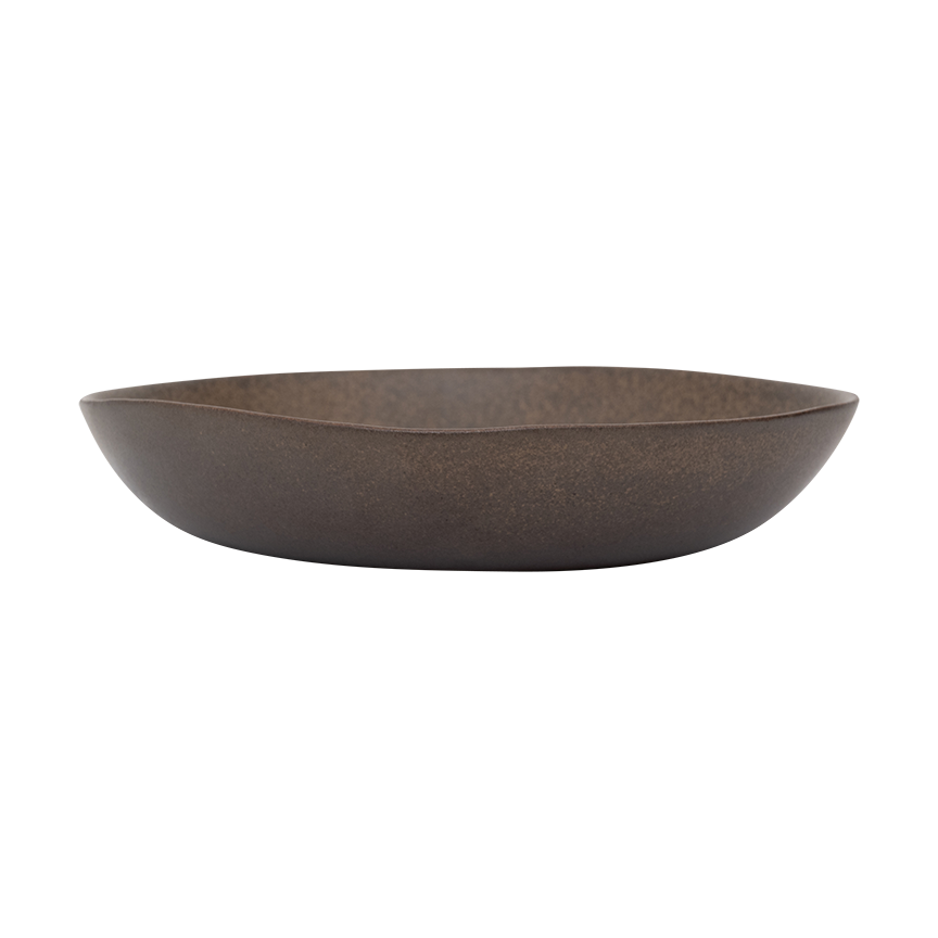 URBAN NATURE CULTURE Ateljé pastabord Ø22,5 cm Brown
