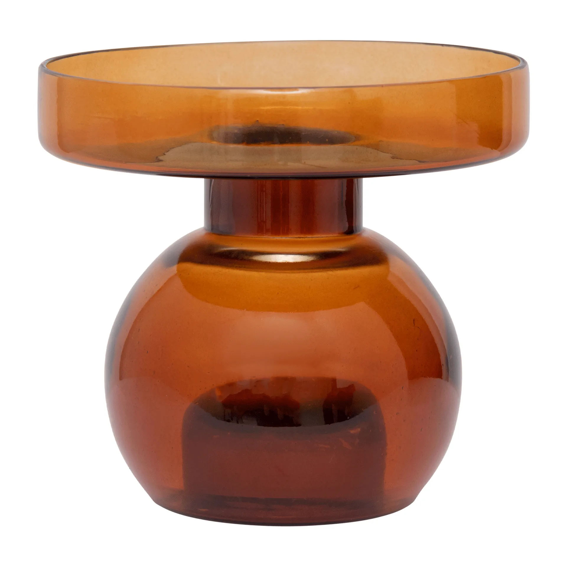 Both Sides waxinelichtjeshouder/kandelaar Ø11 cm, Apricot orange URBAN NATURE CULTURE